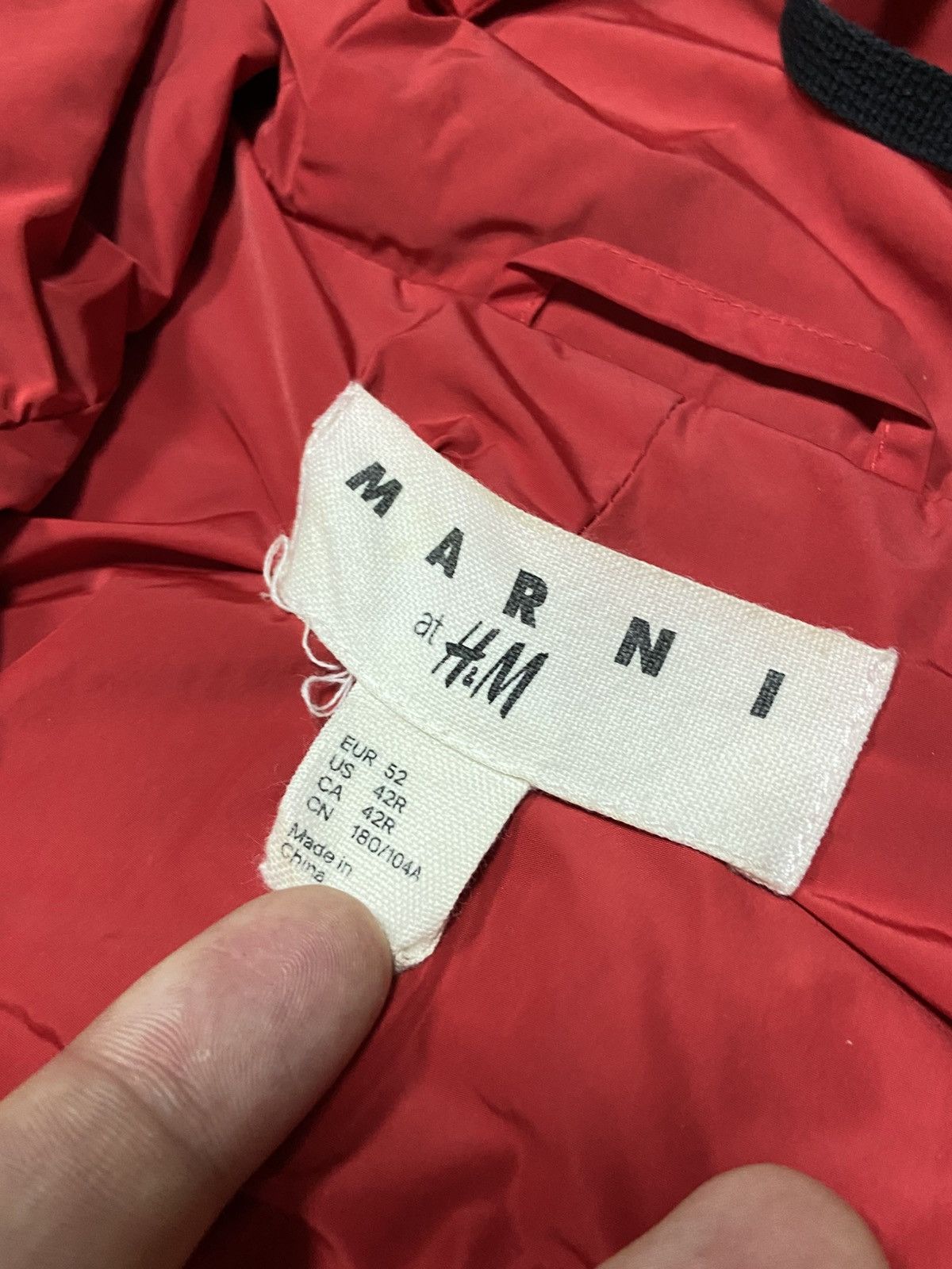 Marni Marni x H&M Men’s Raincoat Parka’s Jacket Size US L / EU 52-54 / 3 - 6 Thumbnail