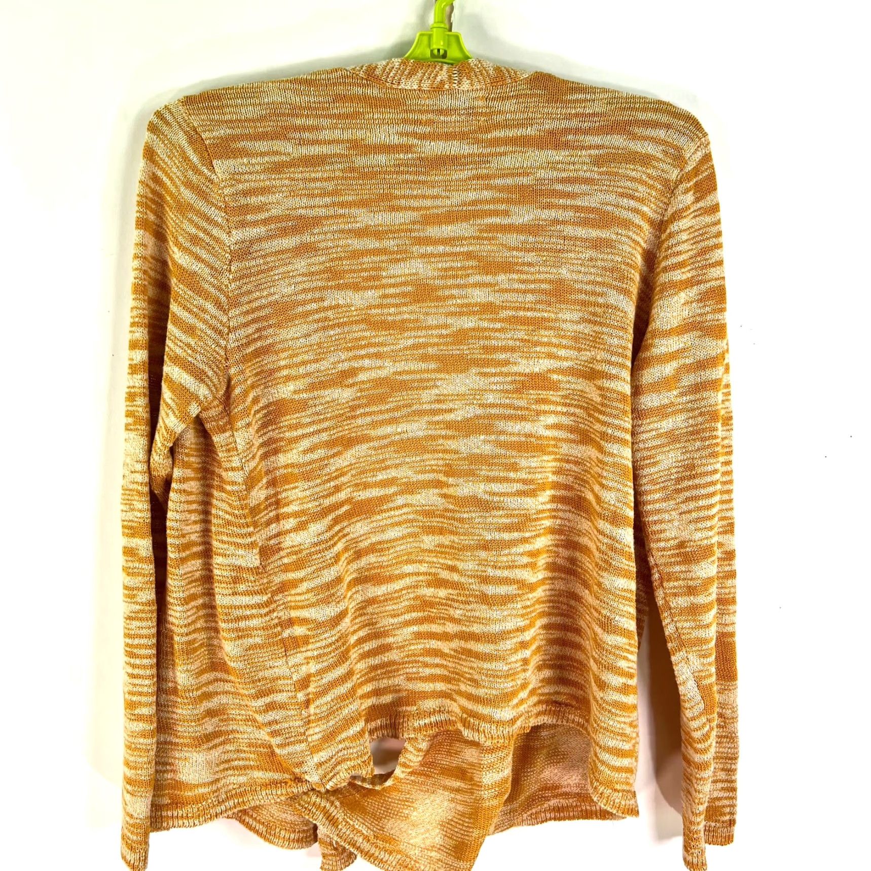 Lucky Brand Lucky Brand Cardigan Women M Yellow Open Knit Boho Bohemian Casual Sweater Size M / US 6-8 / IT 42-44 - 5 Thumbnail