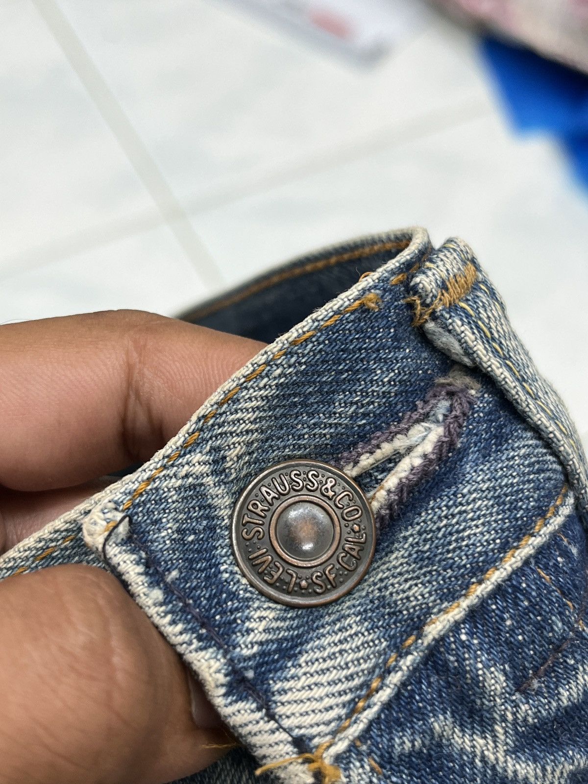 Levi's 🔥🔥🔥STEALS LEVIS CUSTOM SKIRTS Size 29" - 12 Thumbnail