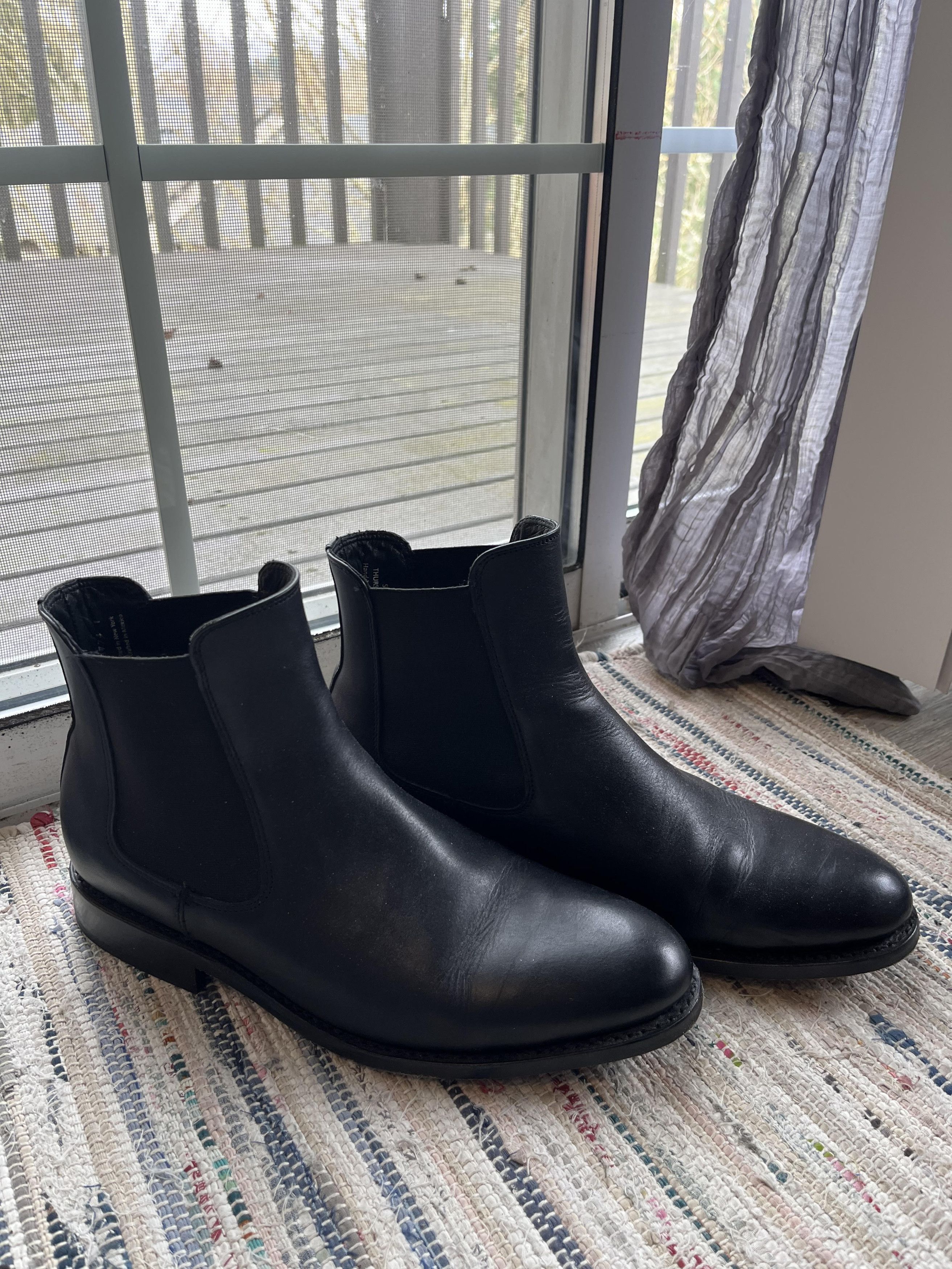 image of Thursday Boots Thursday Cavalier Shoes in Black, Men's (Size 8.5)
