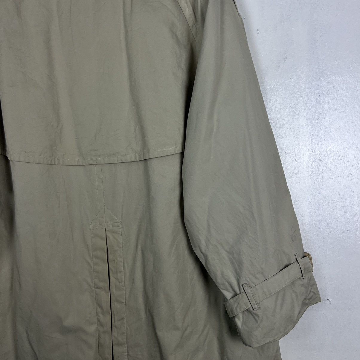 Burberry 🔥VINTAGE BURBERRYS LONG TRENCH COATS NOVA CHECK DESIGN Size US M / EU 48-50 / 2 - 8 Thumbnail