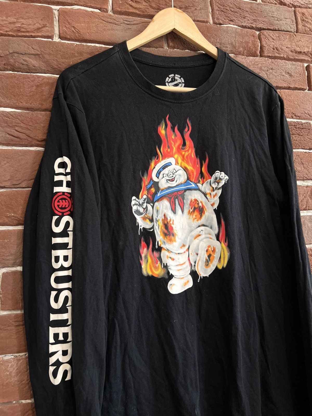 Element Vintage 00s Element Ghostbusters Longsleeve Tshirt Skate Hyp Size US M / EU 48-50 / 2 - 3 Thumbnail