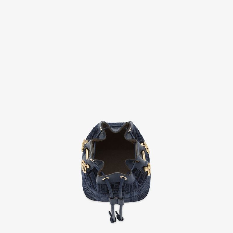 Fendi o1s1wg111125 Size: OS/ Mon Tresor in Dark Blue Size ONE SIZE - 5 Thumbnail
