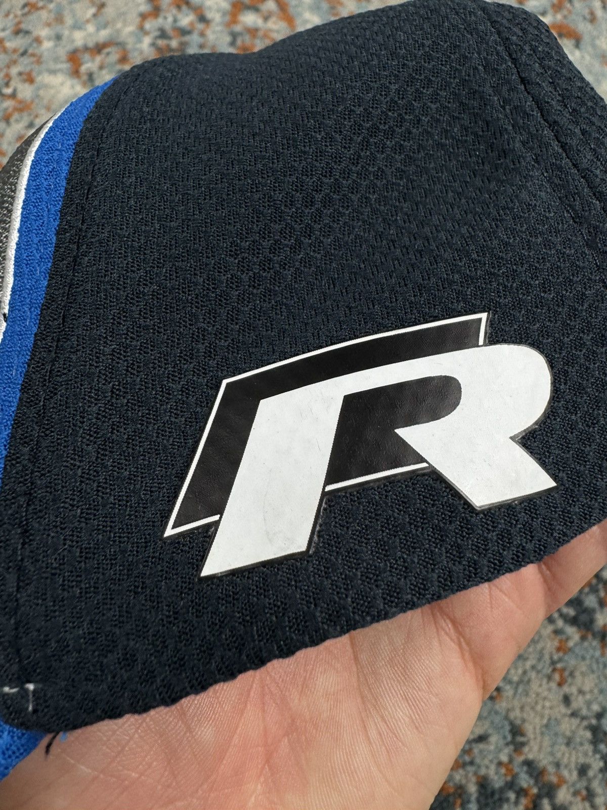 Vintage Vintage 00s Volkswagen R rally racing logo hat golf gti y2k Size ONE SIZE - 6 Thumbnail