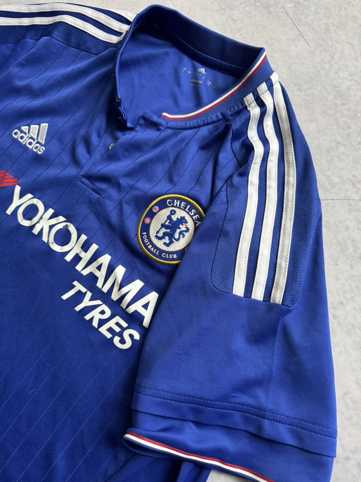 Vintage Yokohama tyres vintage Adidas tee rare jersey Chelsea Size US L / EU 52-54 / 3 - 5 Thumbnail