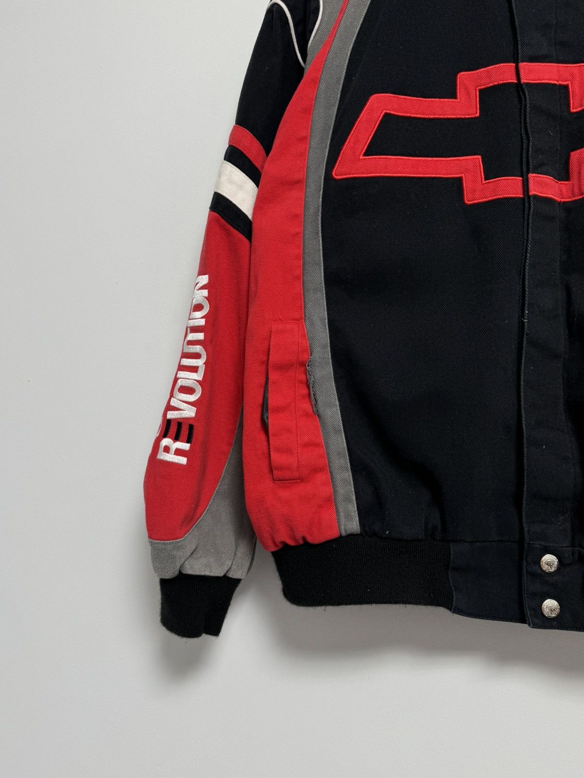 Chevrolet Vinatge Jacket Moto style Chevrolet Y2K style biker Size US M / EU 48-50 / 2 - 4 Thumbnail