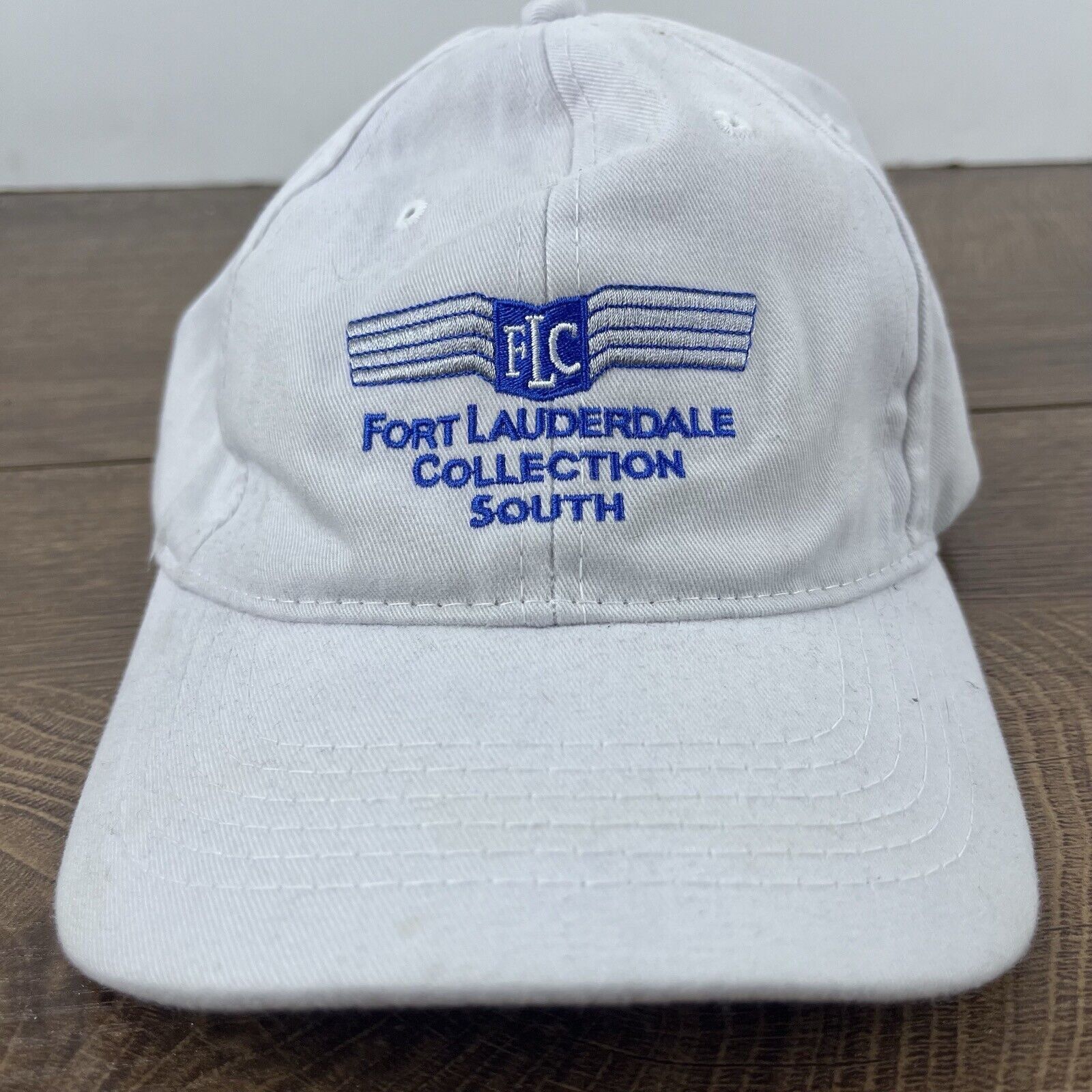 Other Fort Lauderdale Collection South Hat White Cap Hat Adjustabl Size ONE SIZE - 4 Thumbnail