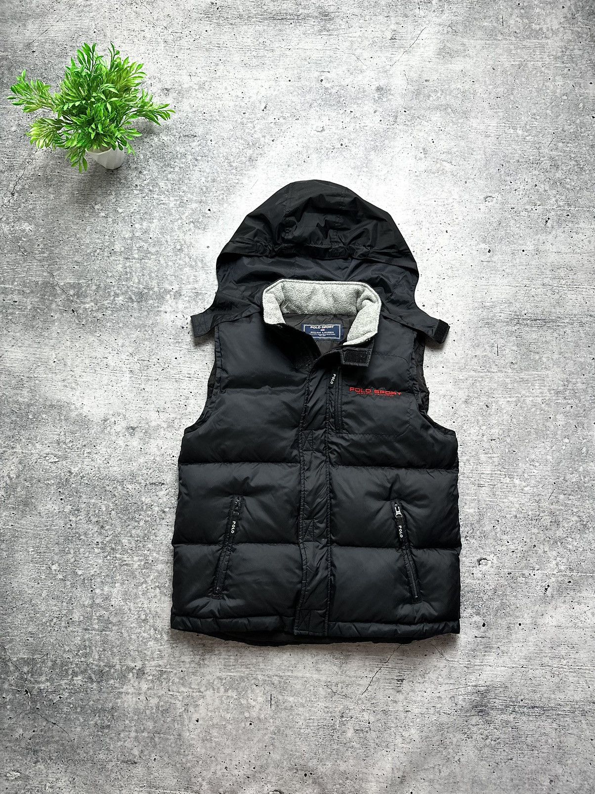 Polo Ralph Lauren × Vintage Vintage 90s Polo Ralph Lauren Sport Down Puffer Y2K Vest Size S / US 4 / IT 40 - 1 Thumbnail