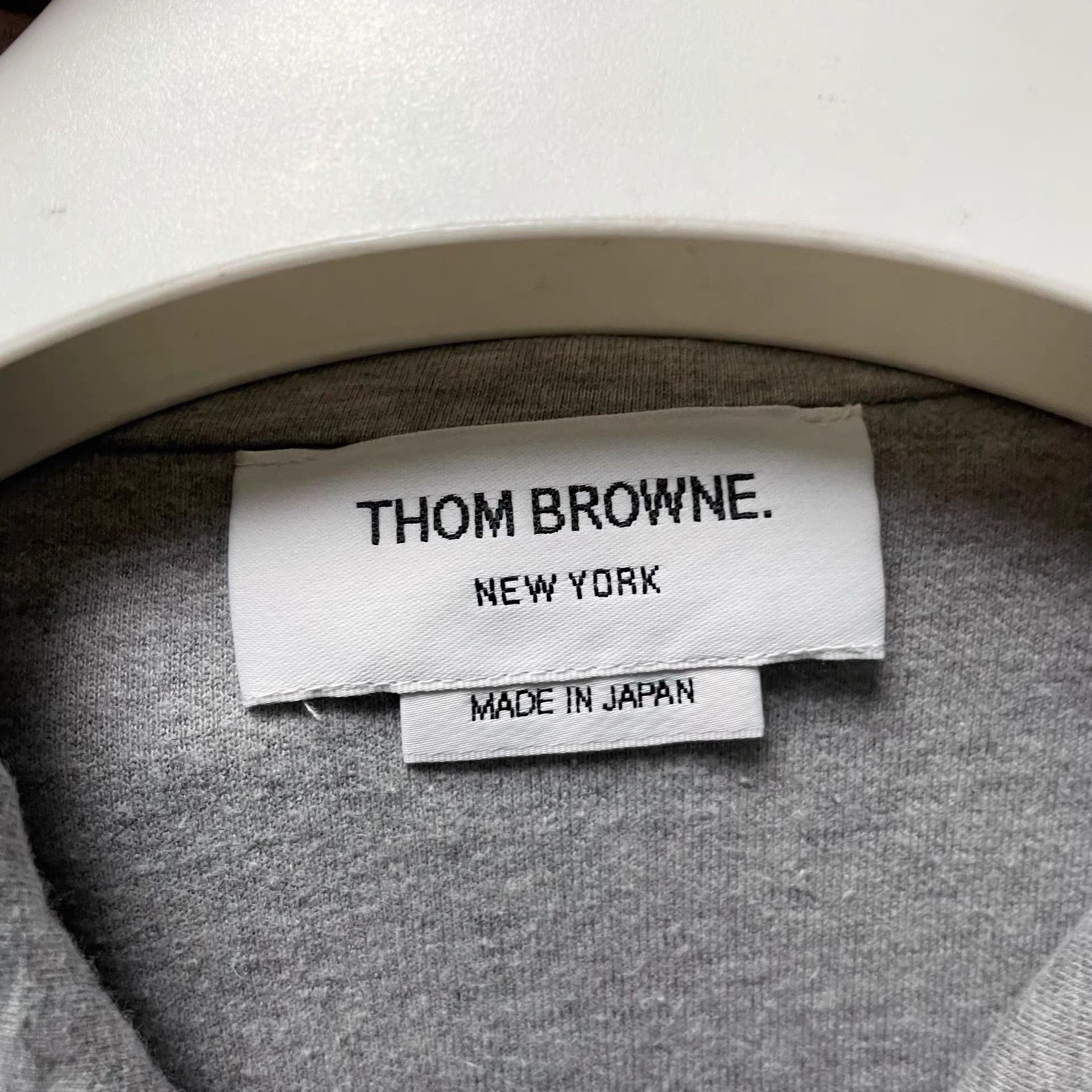 Thom Browne Thom Browne Gray Zip-Up Hoodie Jacket Size US M / EU 48-50 / 2 - 5 Thumbnail