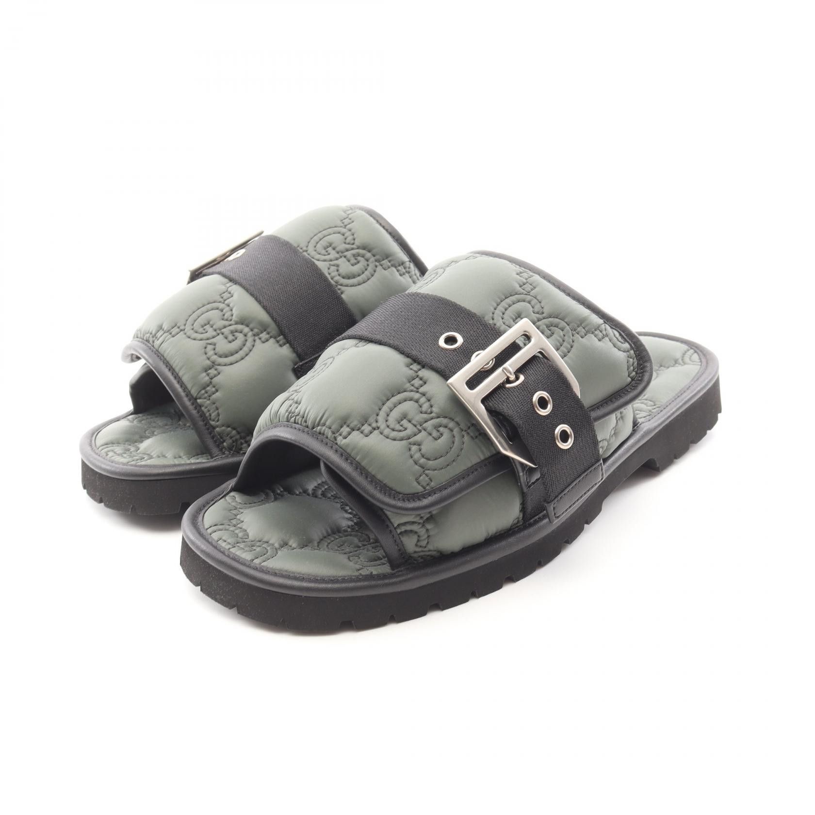 Gucci Gucci Gucci GG Quilting Nylon Sandals Others Shoes 776792 Size ONE SIZE - 1 Thumbnail