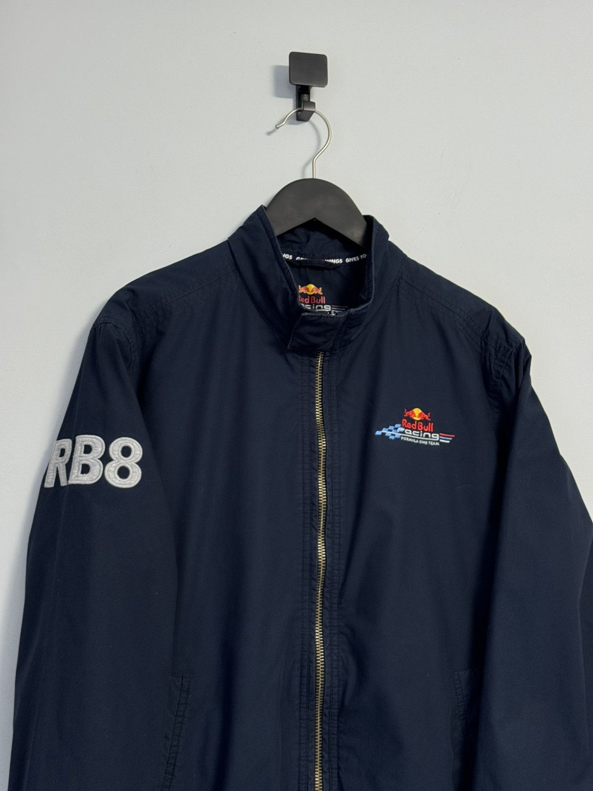 Red Bull Red Bull Racing RB8 Jacket Navy Formula 1 F1 Windbreaker Size US L / EU 52-54 / 3 - 2 Thumbnail