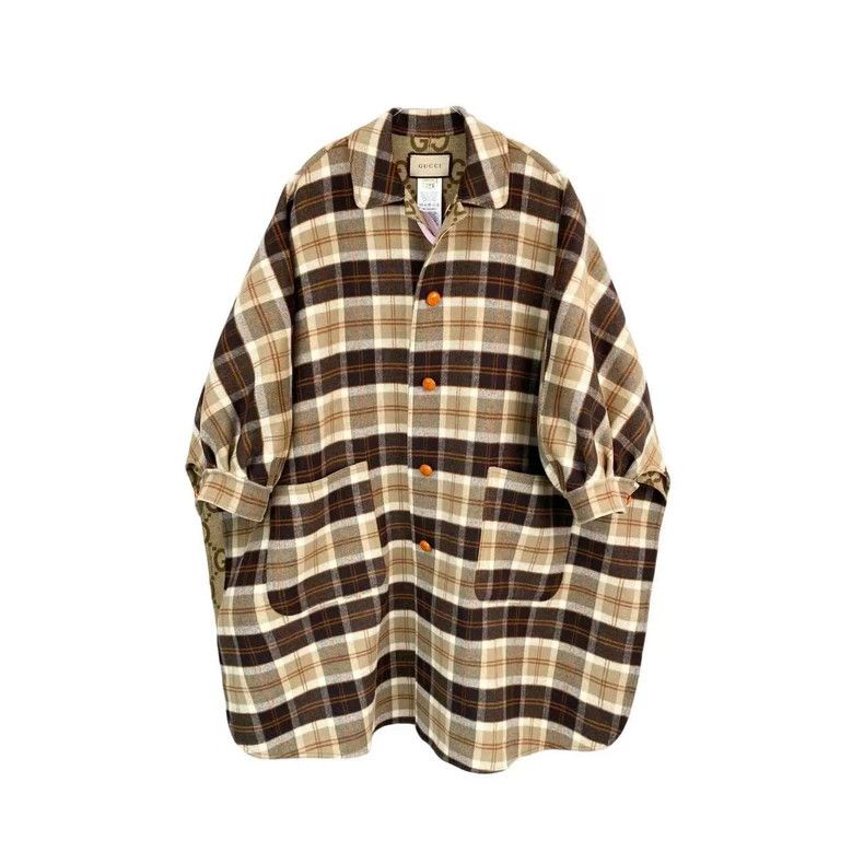 Gucci Gucci Wool old flower full print double-sided wool coat Size XS / US 0-2 / IT 36-38 - 3 Thumbnail
