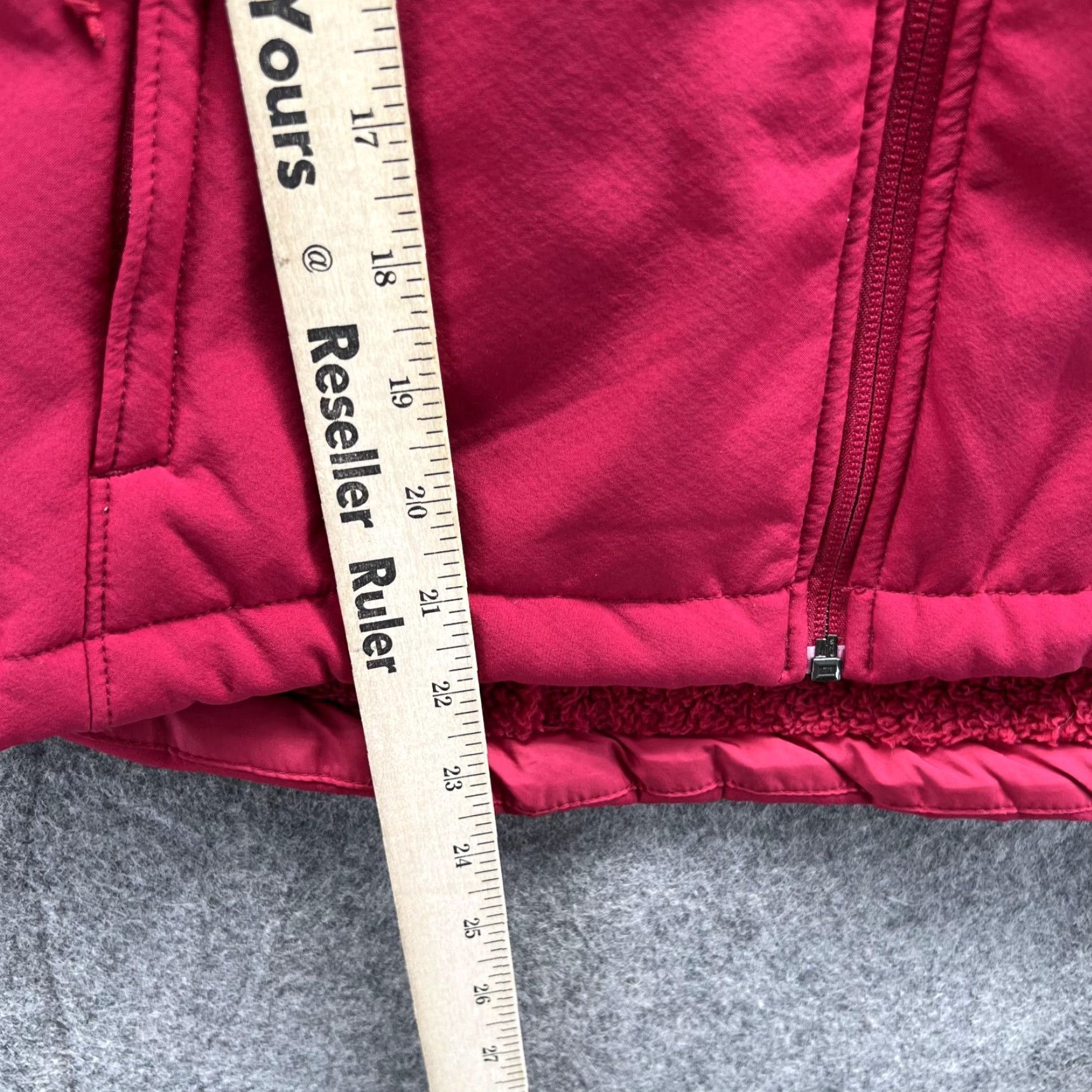 Vintage Columbia Jacket Women XS Red Full Zip Omni Wind Block Hoodie Lined Hooded Basic Jacket Regular Fit Size XS / US 0-2 / IT 36-38 - 6 Thumbnail