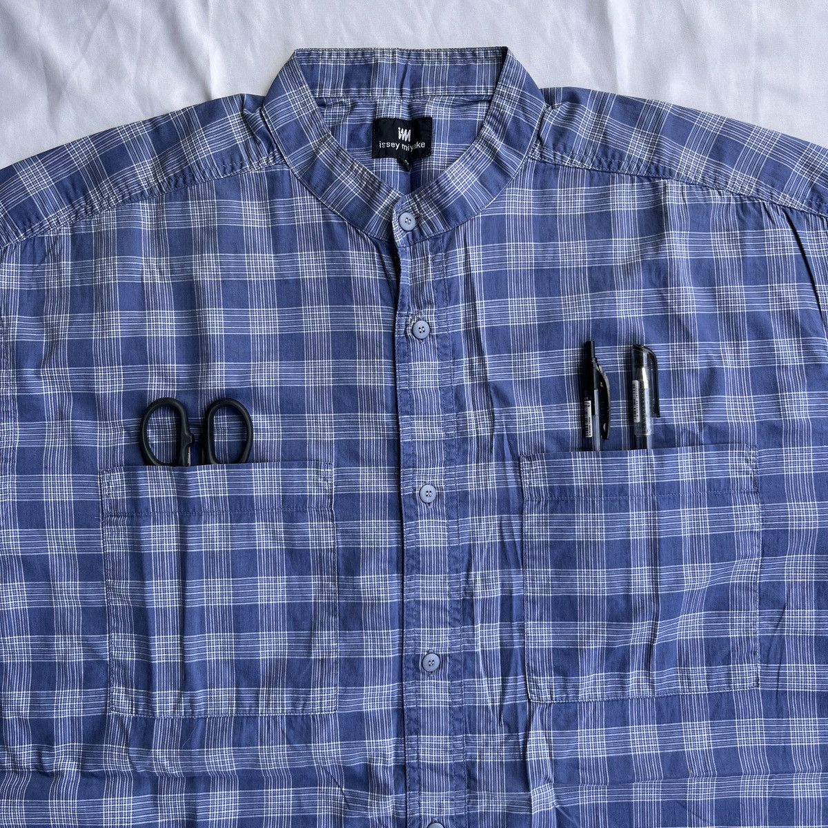 Issey Miyake Issey Miyake Sanghai Shirt Double Pocket Size US XL / EU 56 / 4 - 1 Thumbnail