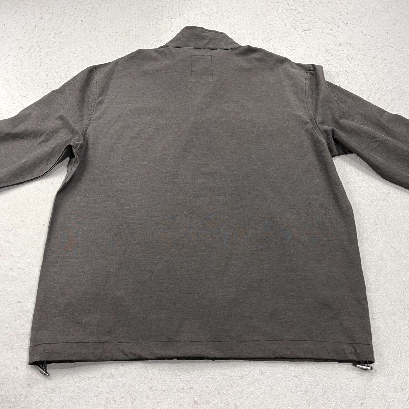 Logo 7 Linksoul Golf Jacket Mens M Gray 1/2 Zip Windbreaker Logo Boardwalker Activewear Spring Fall Golf Mens Size US M / EU 48-50 / 2 - 5 Thumbnail