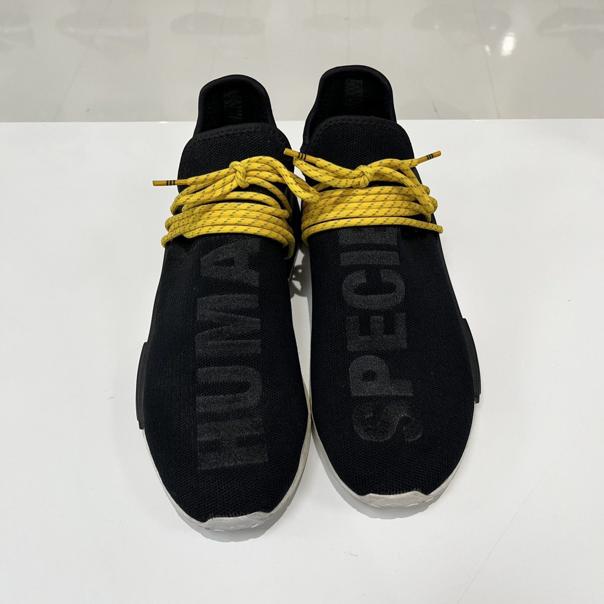 Adidas × Pharrell Adidas NMD HU Pharrell Human Species Black Size US 11 / EU 44 - 10 Thumbnail