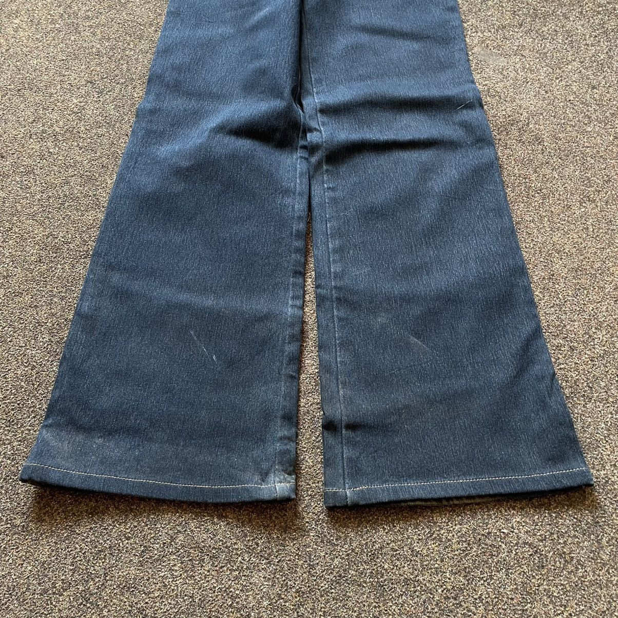 Vintage Vintage Y2K Baggy Wide Leg Faded Jeans Skater Grunge Logo Size 32" / US 10 / IT 46 - 4 Thumbnail