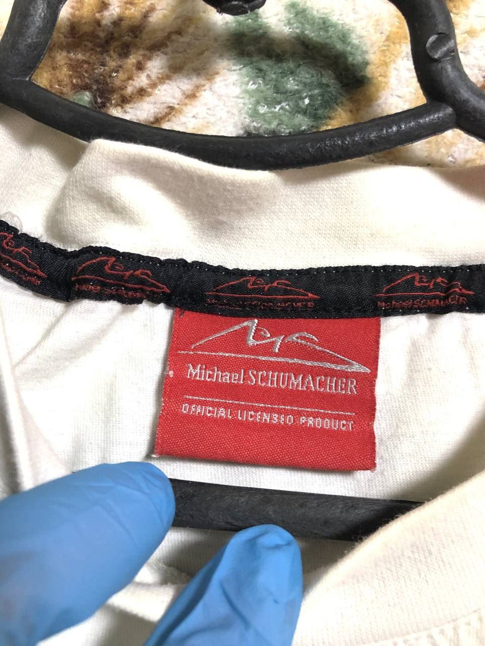 Other Michael Schumacher Logo Vintage T Shirt Racing Formula 1 Size US L / EU 52-54 / 3 - 11 Thumbnail