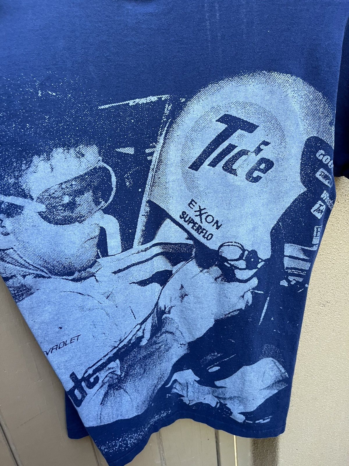 NASCAR × Vintage Rare Vintage 1992 Nascar All Over Print Promo Tshirt Size US XL / EU 56 / 4 - 10 Thumbnail