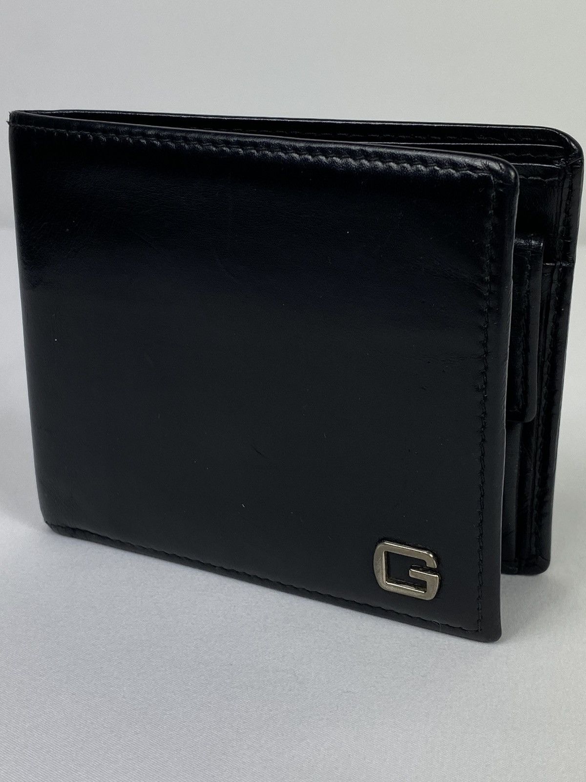Gucci Black Leather G wallet