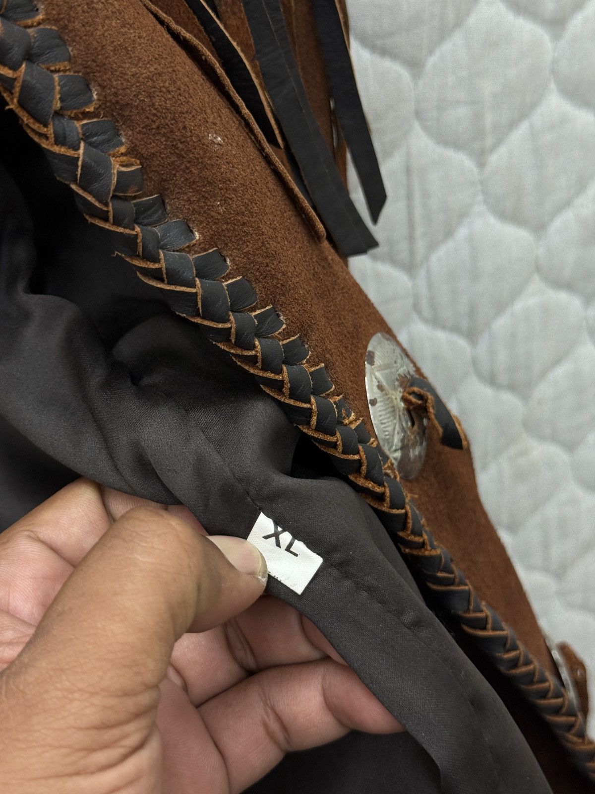 Cowboy Equipment 🔥🔥🔥ARCHIVE VINTAGE LEATHER VEST Size US M / EU 48-50 / 2 - 5 Thumbnail