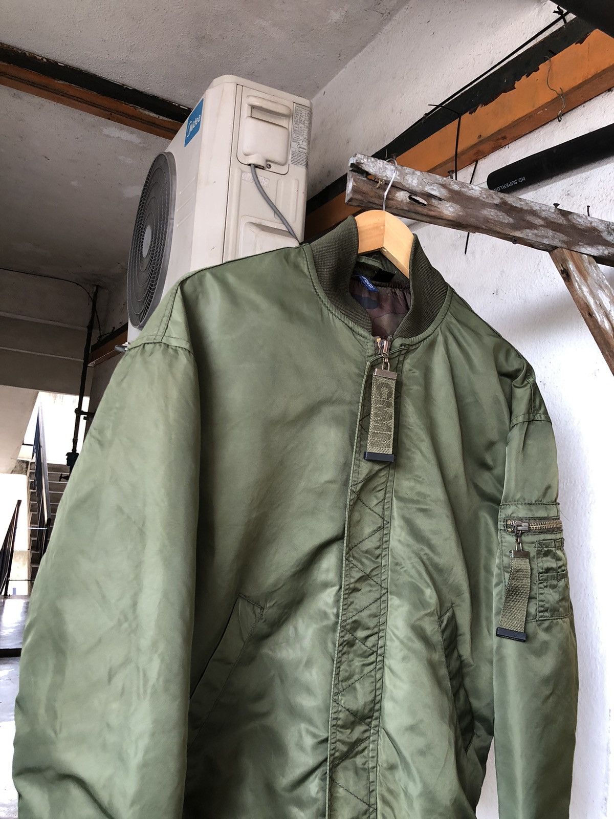 Vintage Rare❗️H&M x CMMN Military Bomber Jacket Size US XS / EU 42 / 0 - 9 Thumbnail
