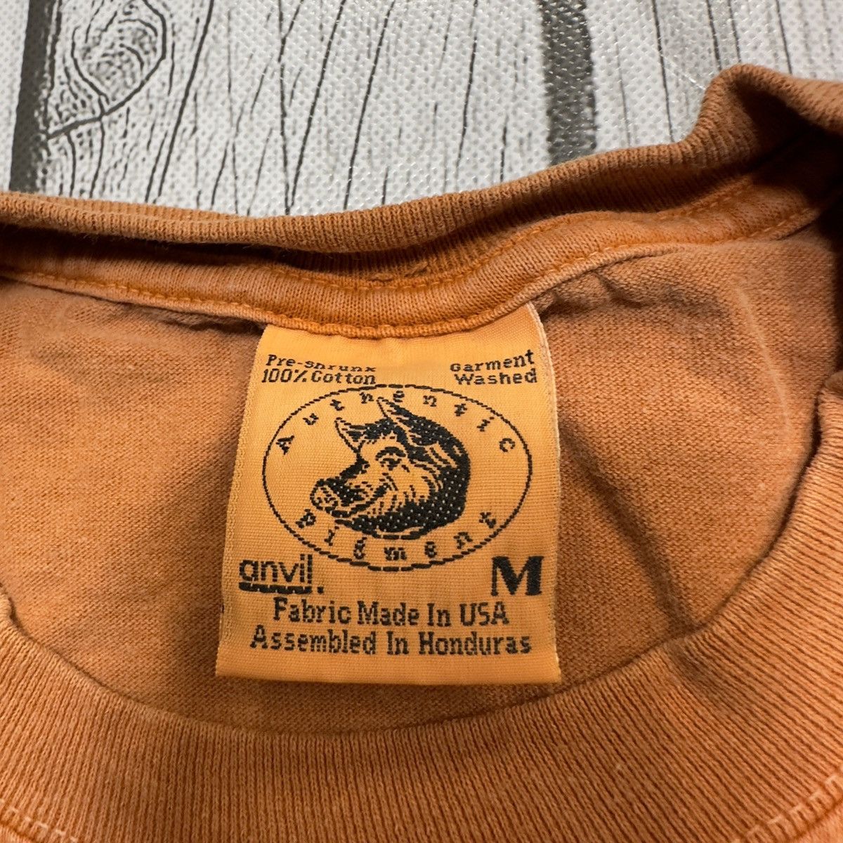 Anvil × Authentic Pigment × Vintage Vintage IBM tee Size US M / EU 48-50 / 2 - 4 Thumbnail