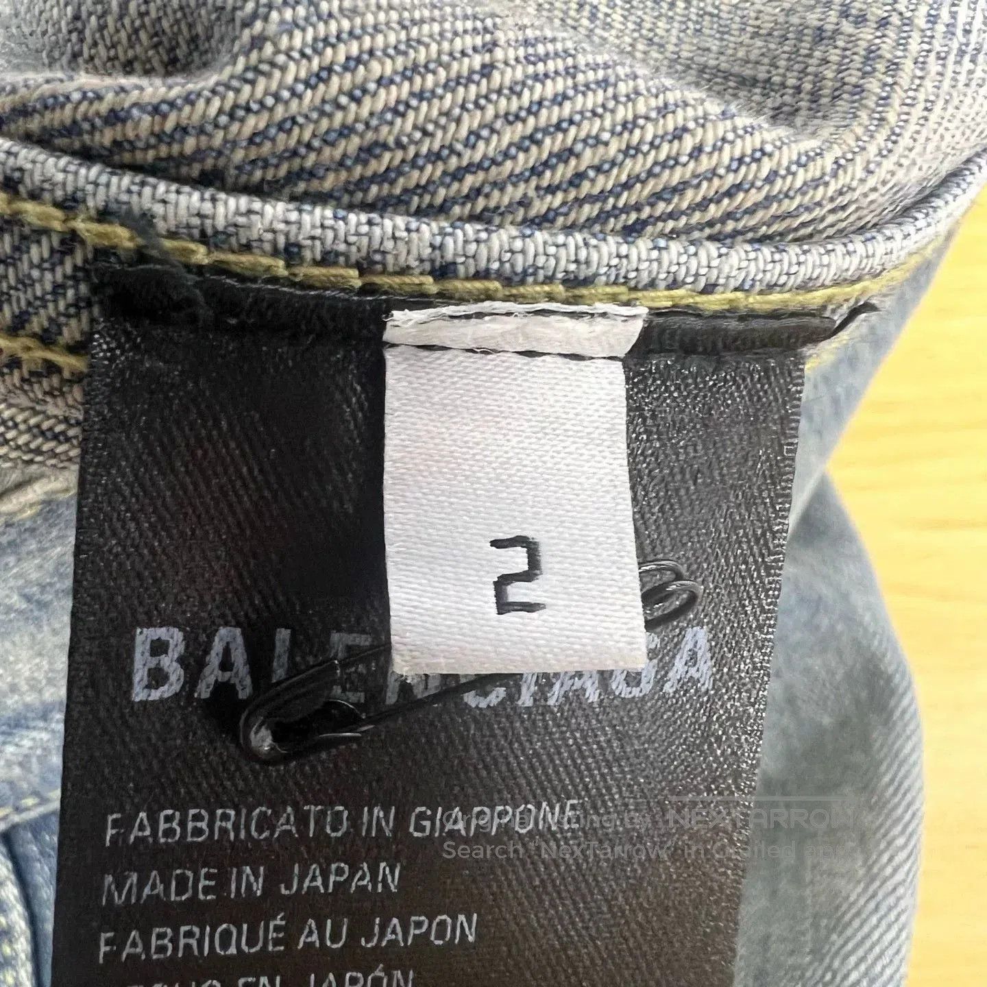Balenciaga Balenciaga Blue Denim Jacket. Size US M / EU 48-50 / 2 - 4 Thumbnail