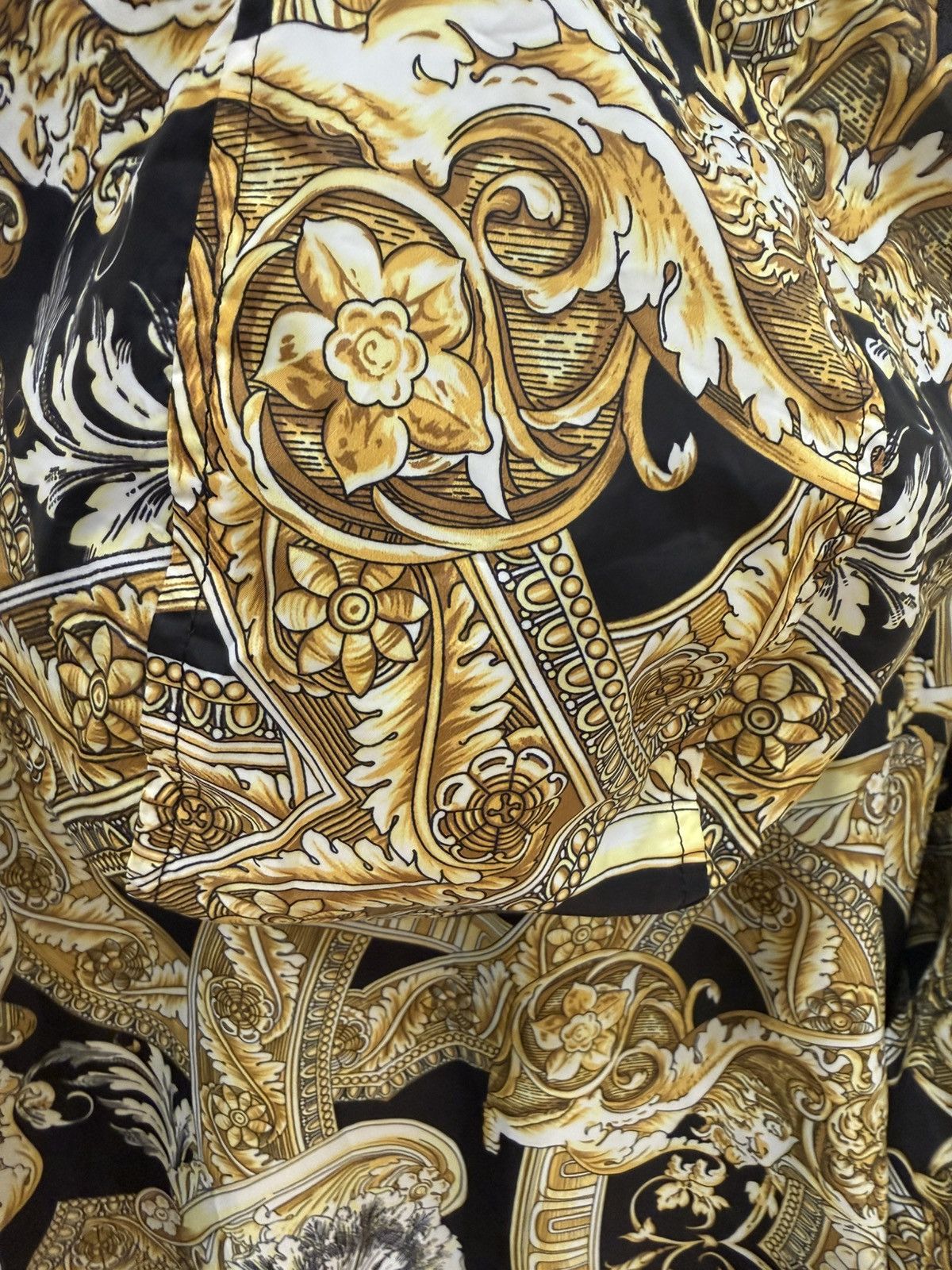 Versace Baroque print hooded jacket size48 Size US M / EU 48-50 / 2 - 10 Thumbnail