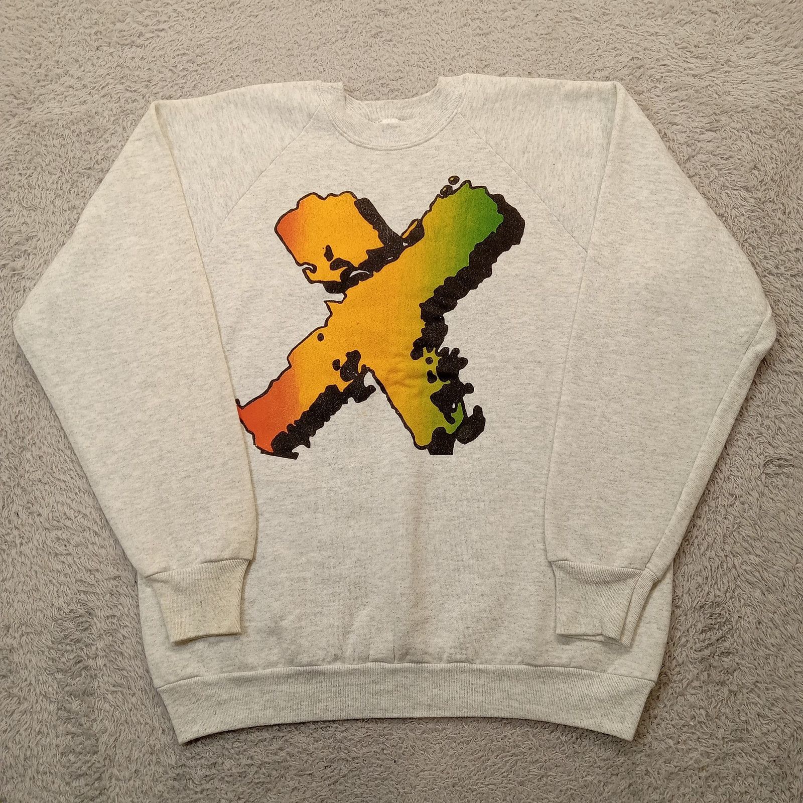 Fruit Of The Loom Vintage Fruit Of The Loom Sweatshirt L Men's Jamaican USA Size US L / EU 52-54 / 3 - 1 Thumbnail
