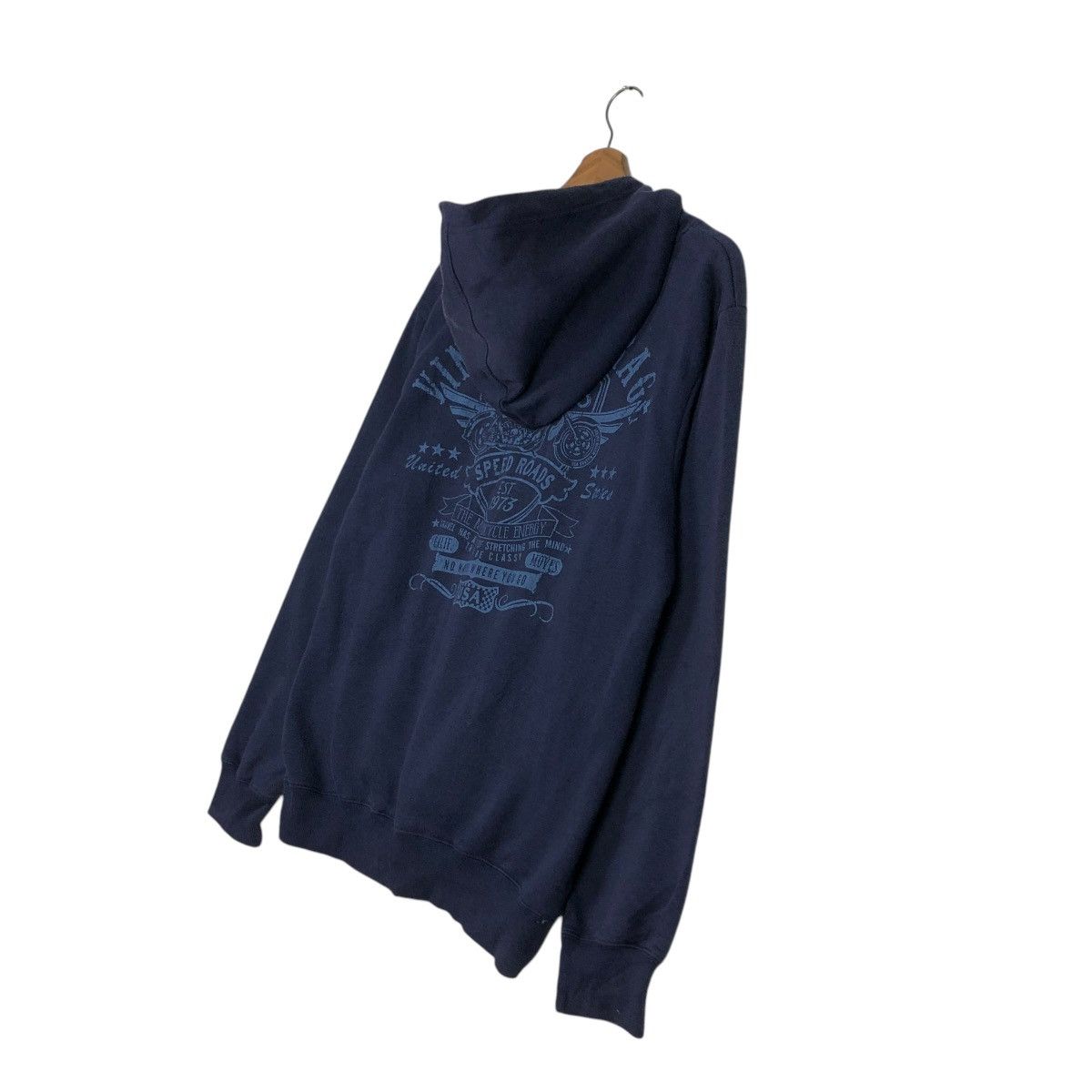 Japanese Brand 🔥VINTAGE HOODIE PULL OVER GARAGE MOTOR SPEED ROAD BIG LOGO Size US L / EU 52-54 / 3 - 12 Thumbnail