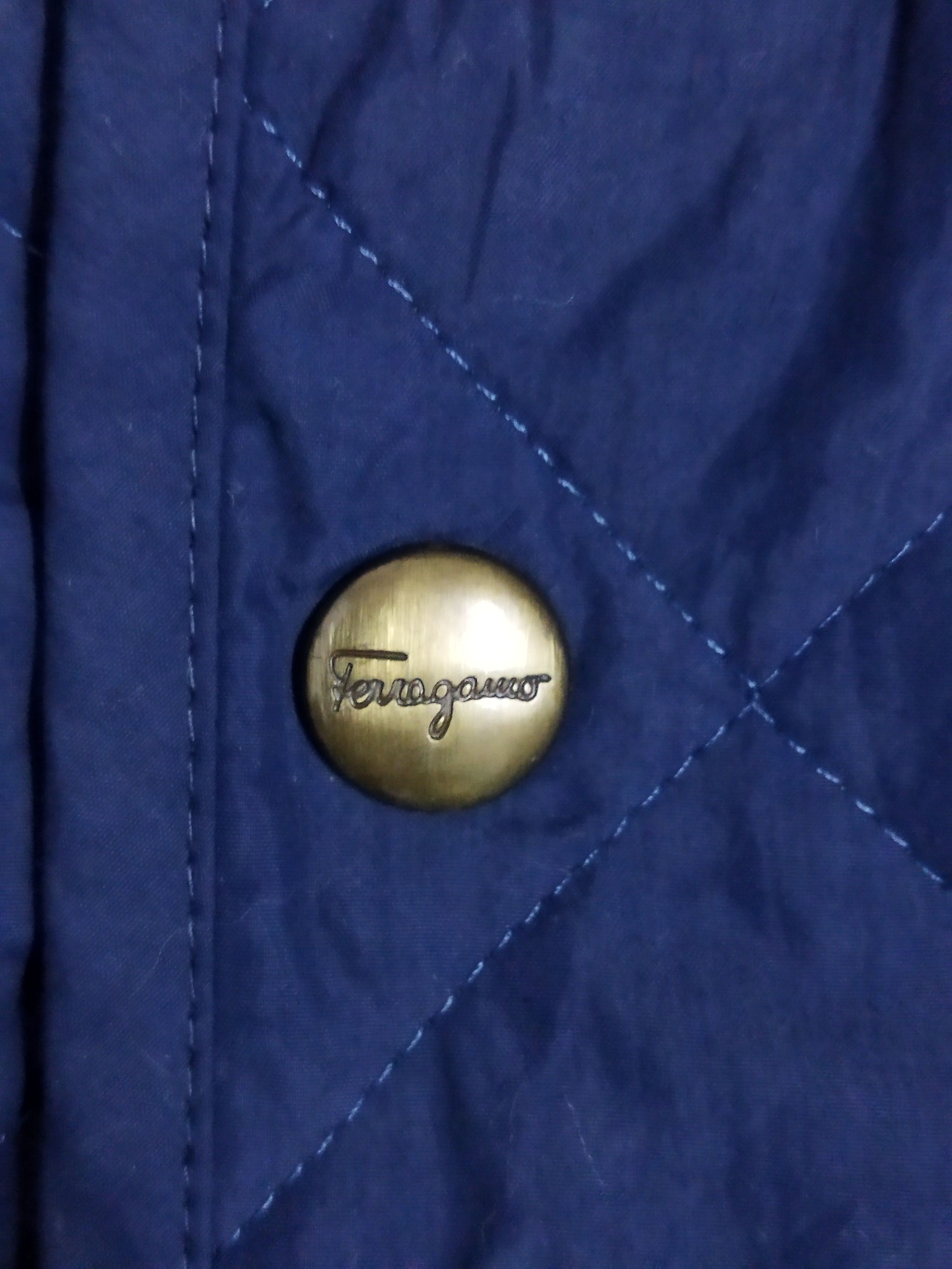 Salvatore Ferragamo Salvatore Ferragamo Quilted Jacket Size US XL / EU 56 / 4 - 7 Thumbnail