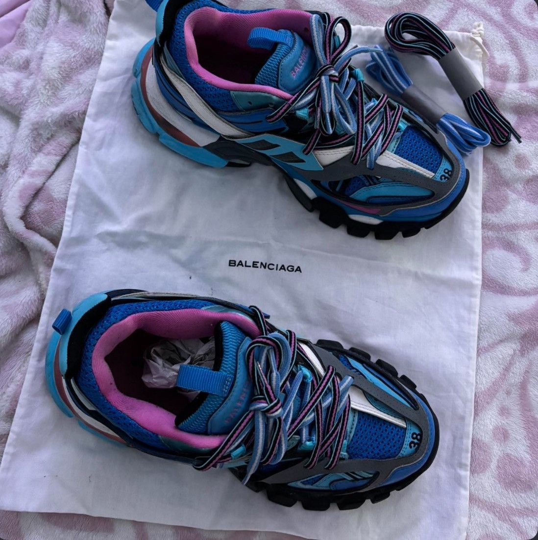 Balenciaga Balenciaga Track Runners Size US 7 / IT 37 - 1 Thumbnail