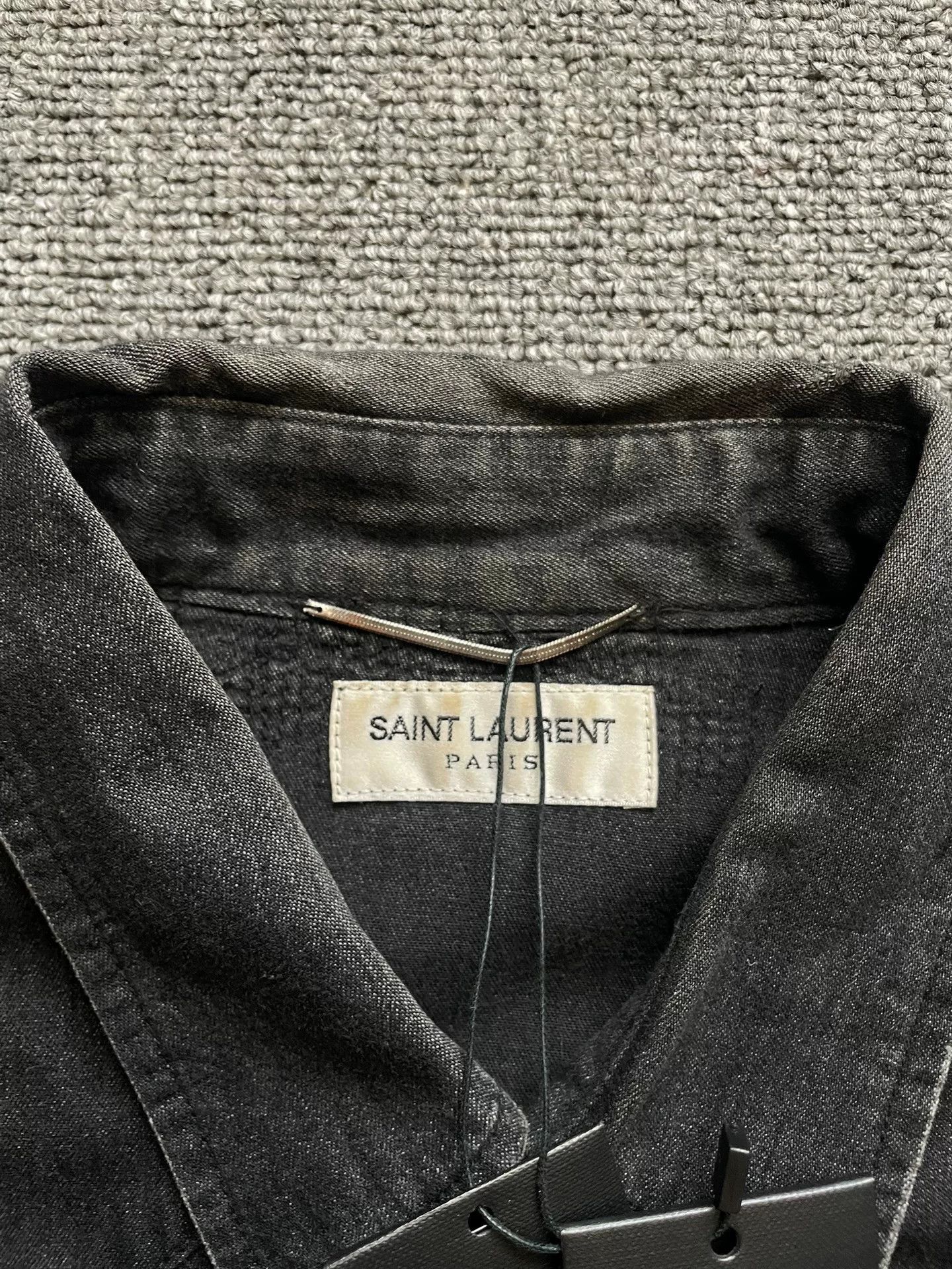 Saint Laurent Paris Saint Laurent Spring Summer Cat Eye Shirt. Size US M / EU 48-50 / 2 - 8 Thumbnail
