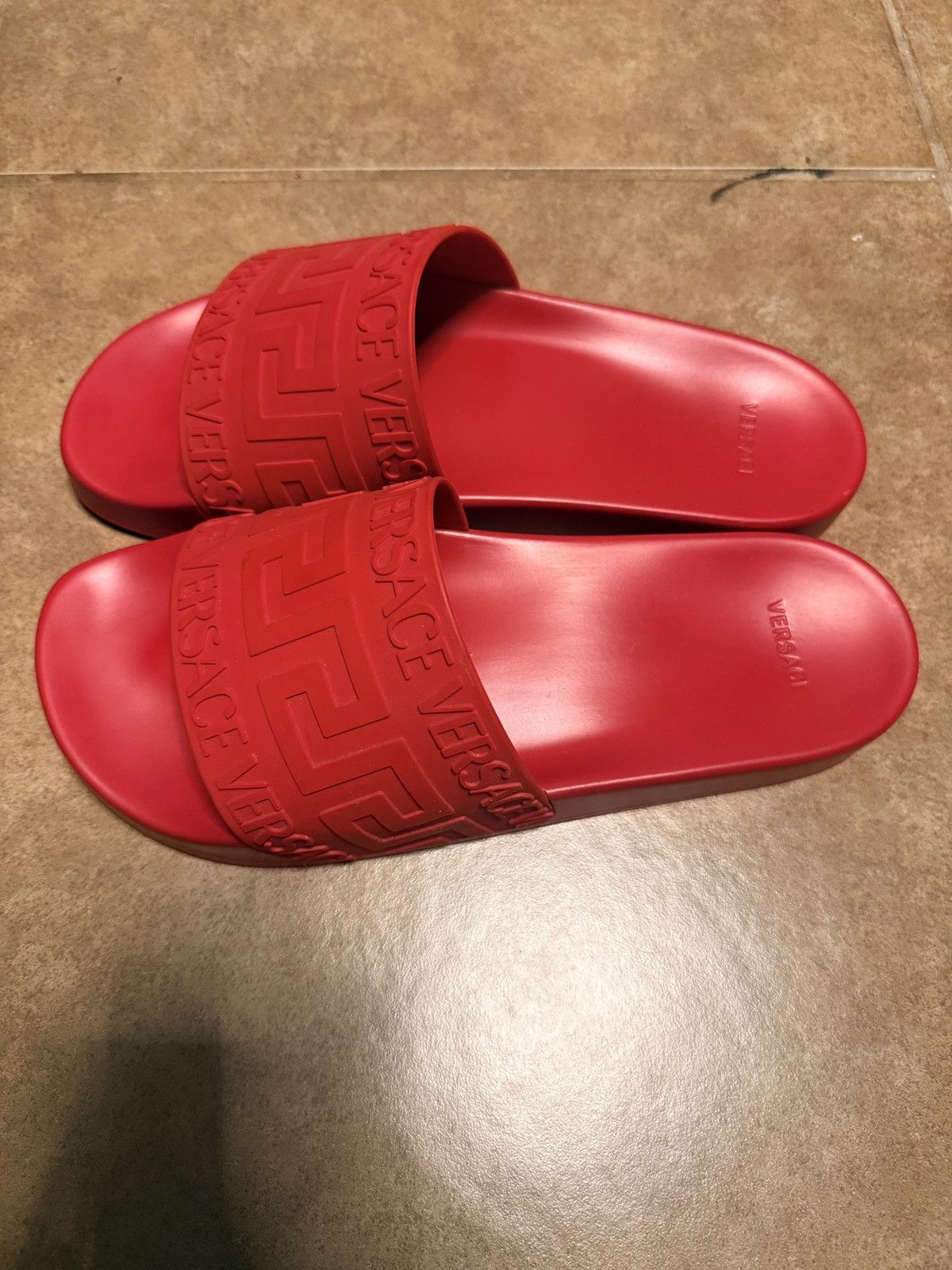 Versace Versace Chainlink Rubber Slides Size US 11 / IT 41 - 4 Thumbnail