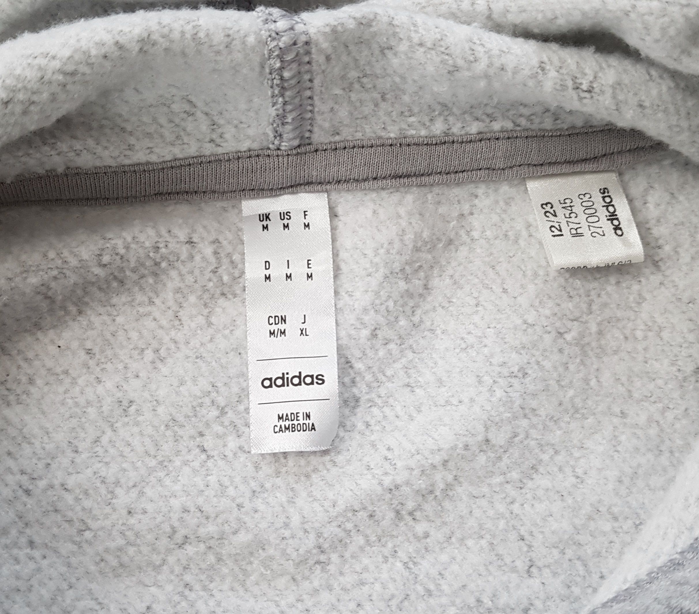 Adidas Adidas Leicester City Football Soccer Hoodie Sweatshirt sz M Size US M / EU 48-50 / 2 - 7 Thumbnail