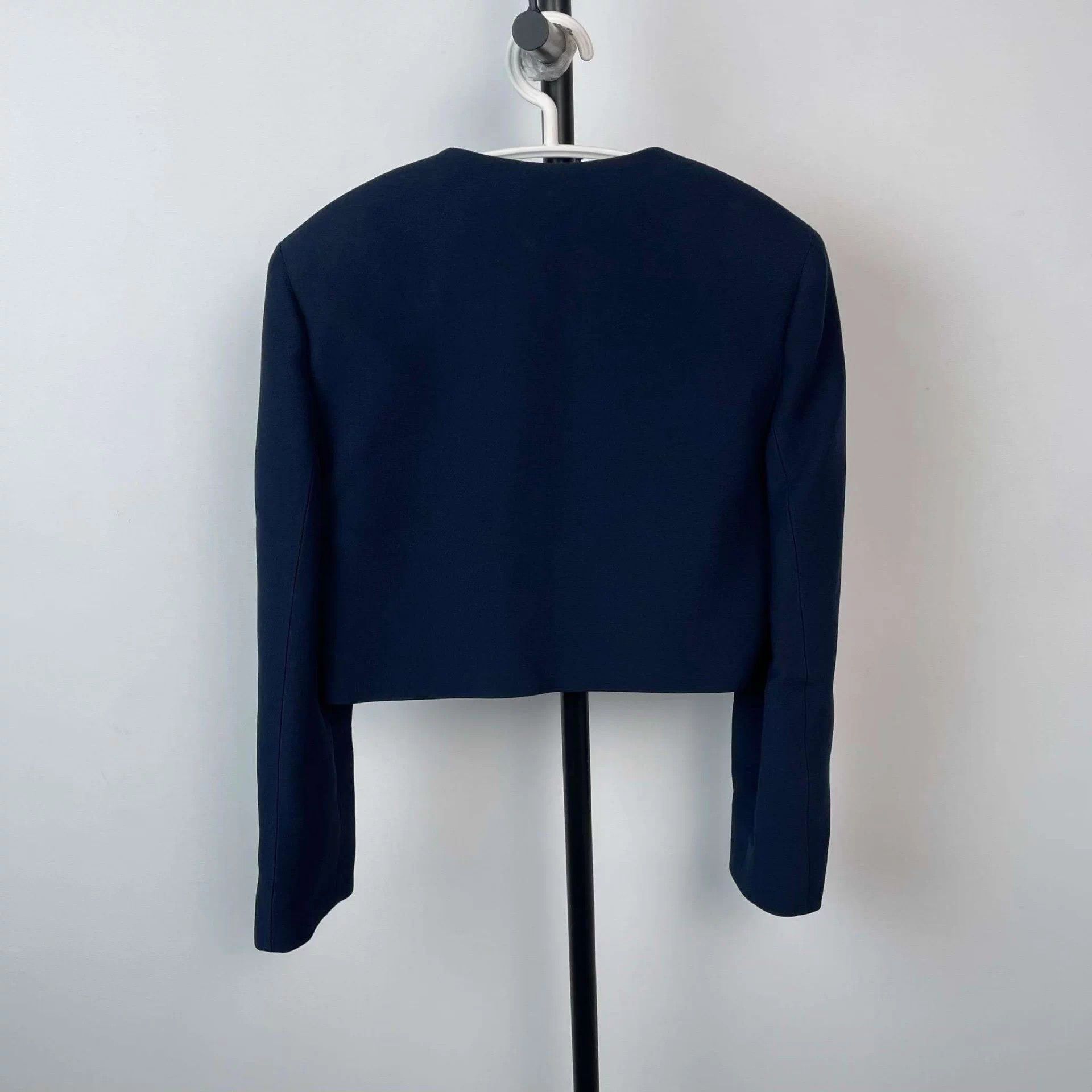 Prada Prada short jacket navy blue 38 Size XS / US 0-2 / IT 36-38 - 2 Thumbnail