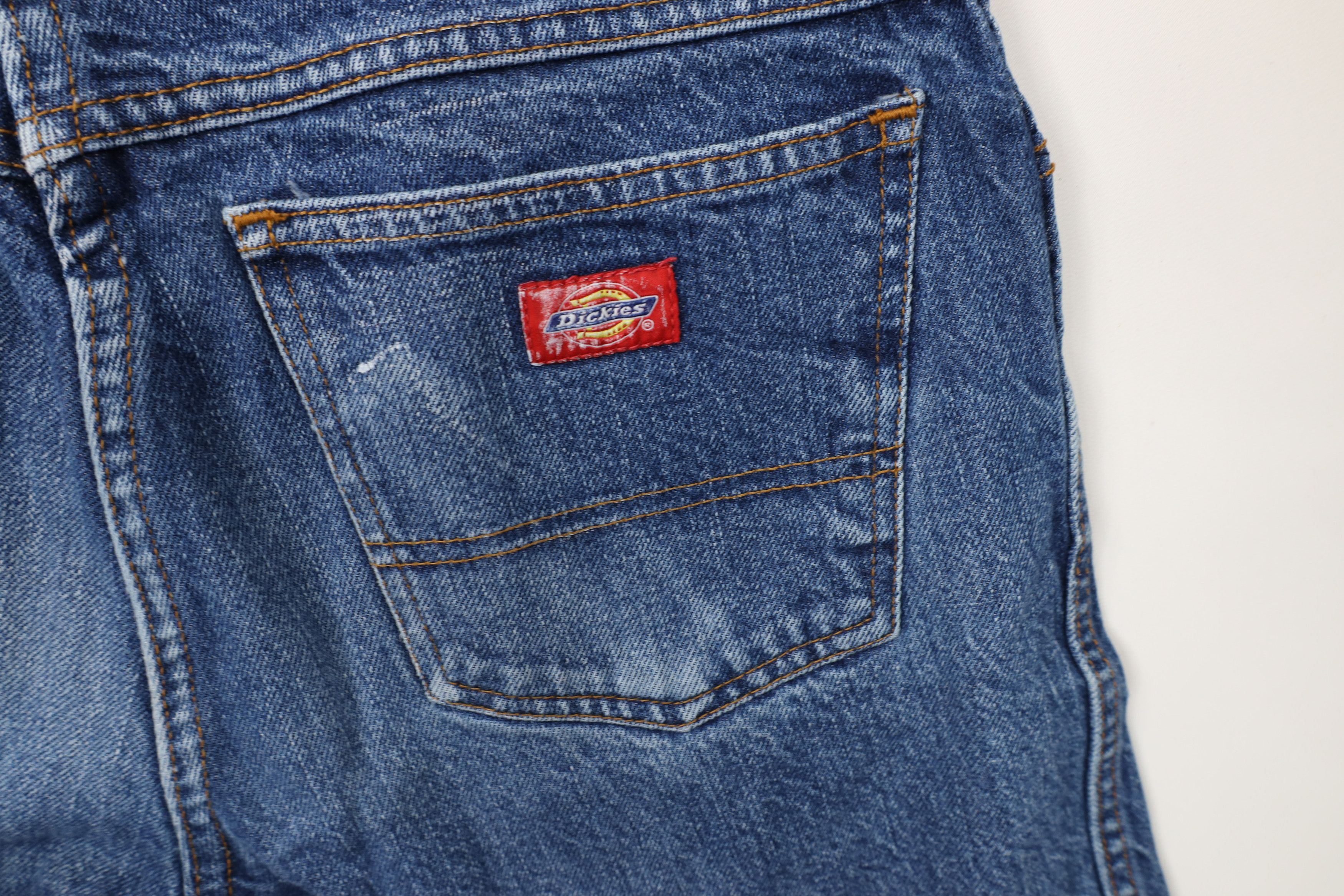 Dickies Vintage Dickies Spell Straight Leg Denim Jeans Blue Cotton Size US 32 / EU 48 - 13 Thumbnail