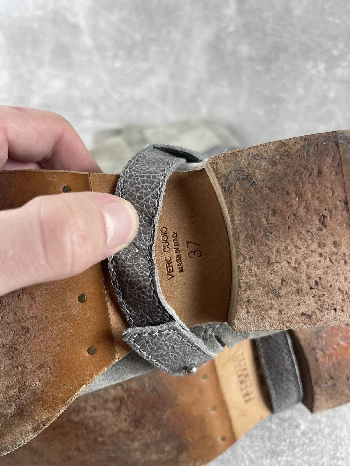 Brunello Cucinelli Brunello Cucinelli Tall Riding Archive Suede Riding Boots Size US 7 / IT 37 - 10 Thumbnail