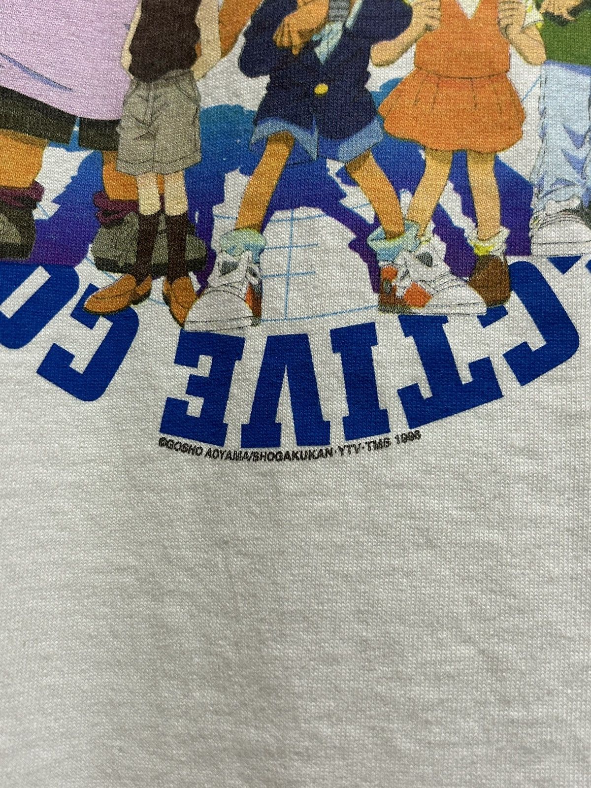 Anime Vintage 1998 Detective Conan Anime Promo Tshirt Size US S / EU 44-46 / 1 - 4 Thumbnail