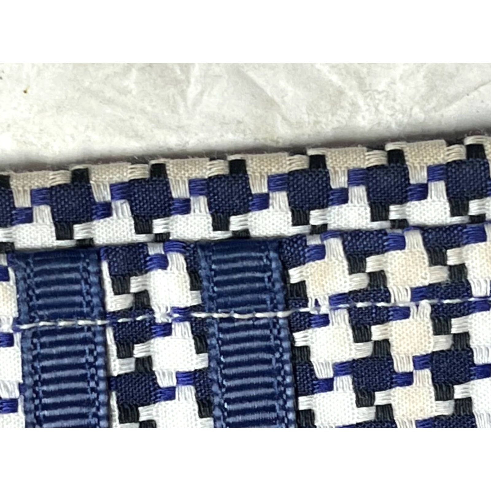 Robert Graham Robert Graham Shirt Button-Up Long Sleeve Men L Blue Houndstooth Button-Down Collar Size US L / EU 52-54 / 3 - 6 Thumbnail
