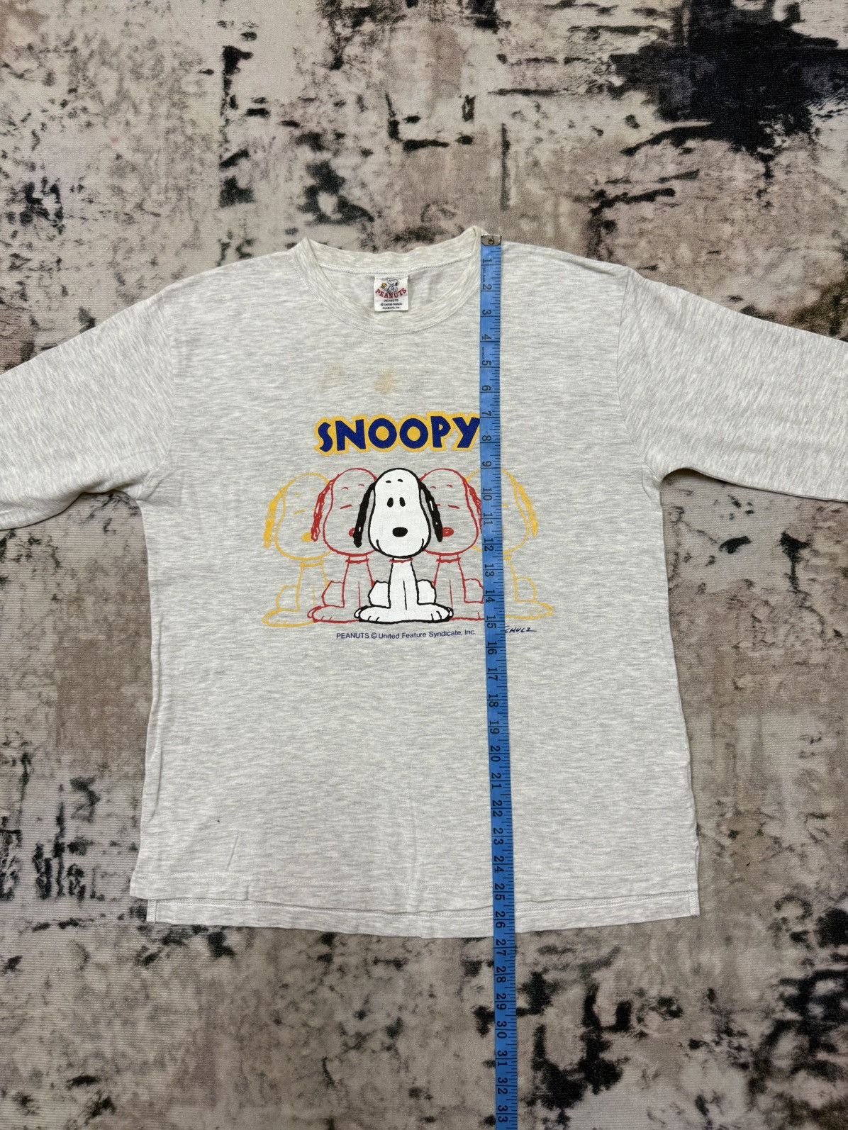 Vintage Vintage Men’s Garment Peanuts Snoopy Longsleeve Tshirt Size US S / EU 44-46 / 1 - 14 Thumbnail