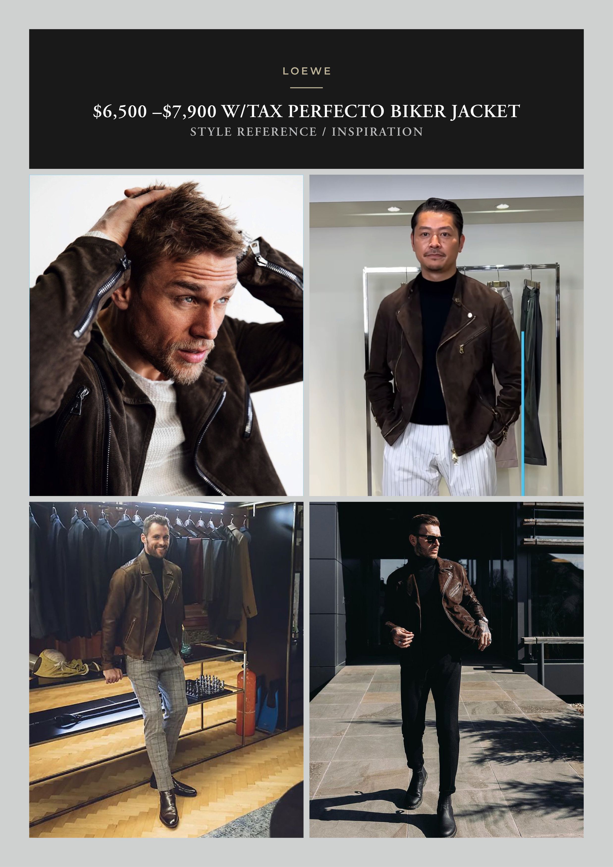 Loewe Collector Piece, Rare LOEWE JW Anderson Suede Biker Size US M / EU 48-50 / 2 - 8 Thumbnail