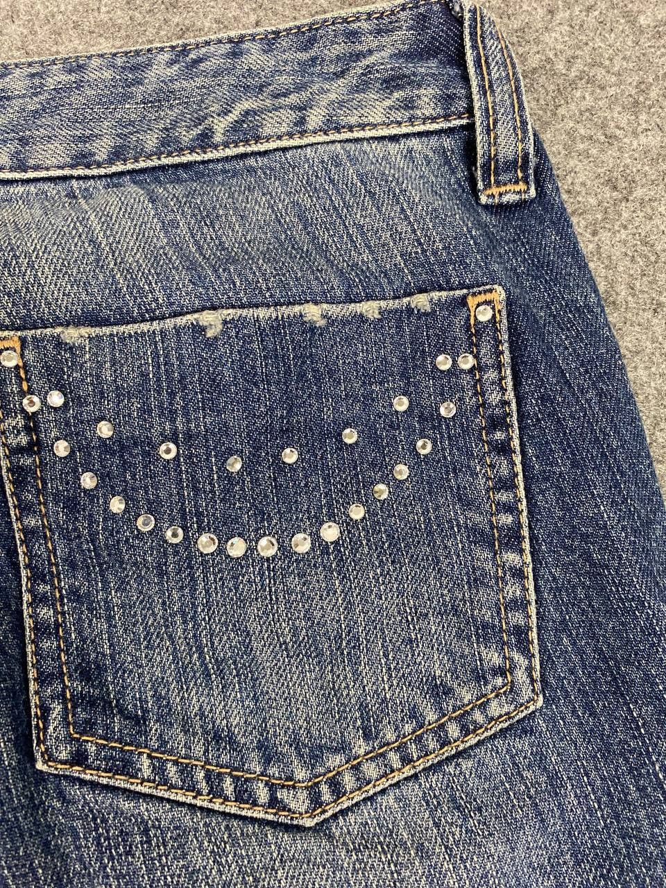Japanese Brand vintage uniqlo japanese brands bootcut flare denim Size 30" / US 8 / IT 44 - 5 Thumbnail