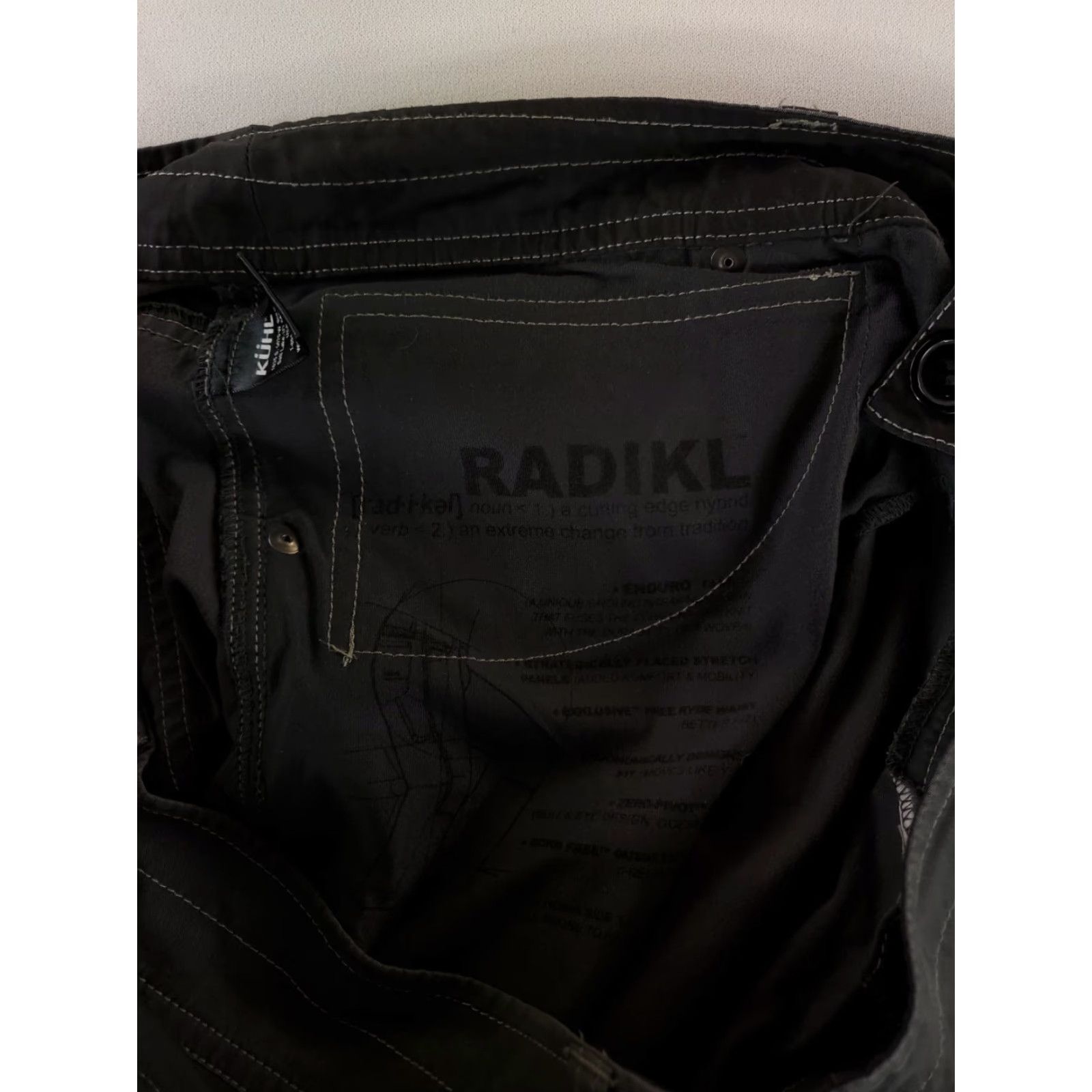 Vintage Kuhl Radikl Pants Gray Mens 38x30 Inseam 30 Casual Pants 38x30 Mens Gray Regular Size US 38 / EU 54 - 5 Thumbnail