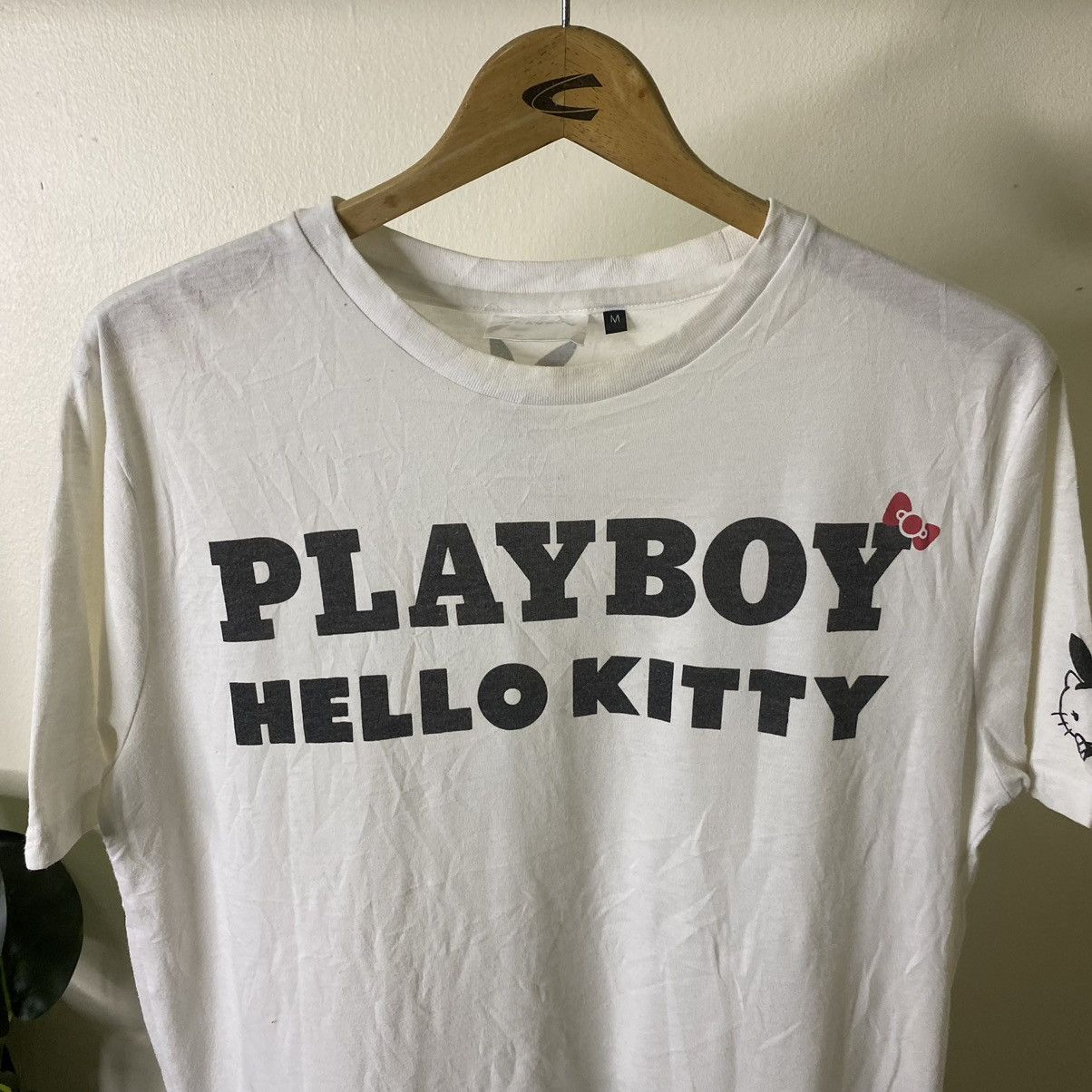 Anime Playboy x Hello Kitty Collaboration Tee Size US S / EU 44-46 / 1 - 2 Thumbnail