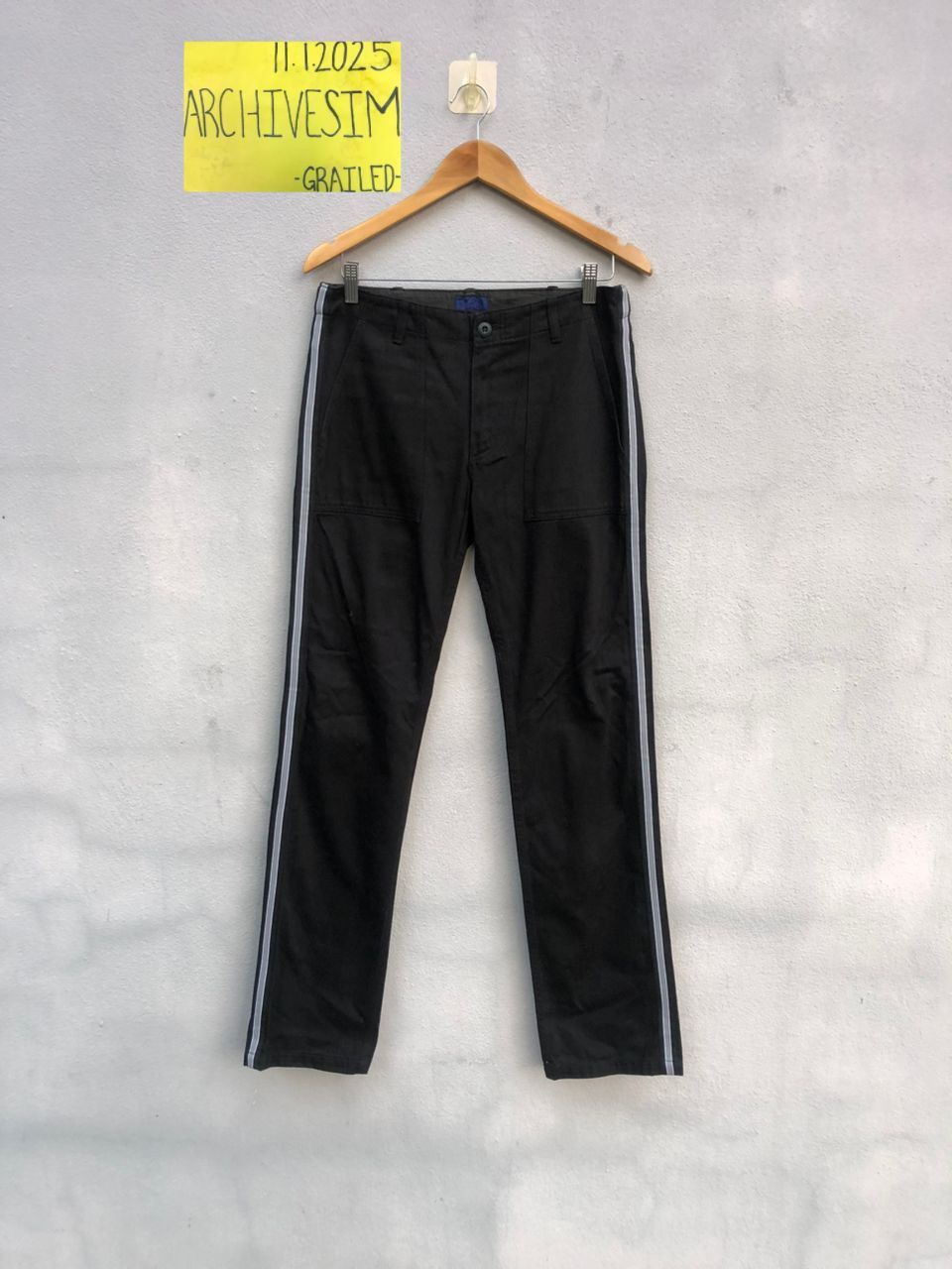Beams Plus Beams Patch Pocket Side Stripe Pants Size US 30 / EU 46 - 2 Thumbnail