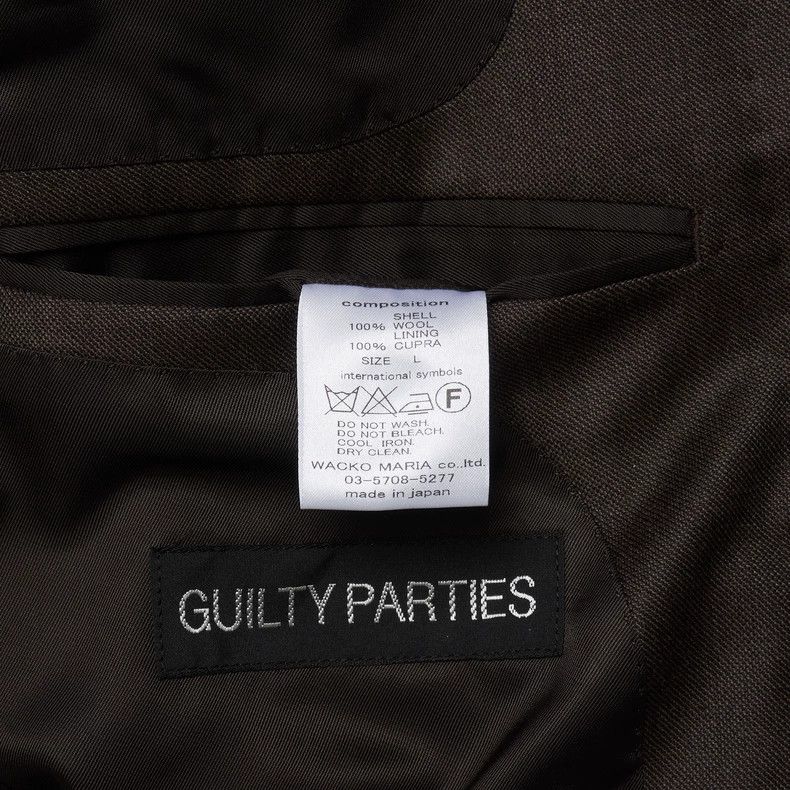 Wacko Maria Wacko Maria zegna collaboration suit, L size, slightly sma Size US L / EU 52-54 / 3 - 6 Thumbnail