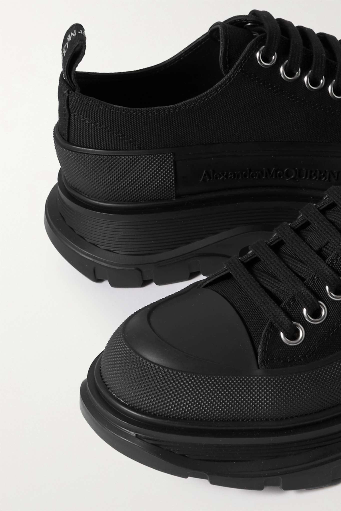 Alexander McQueen o1y0225 Sneakers in Black Size US 8 / IT 38 - 4 Thumbnail
