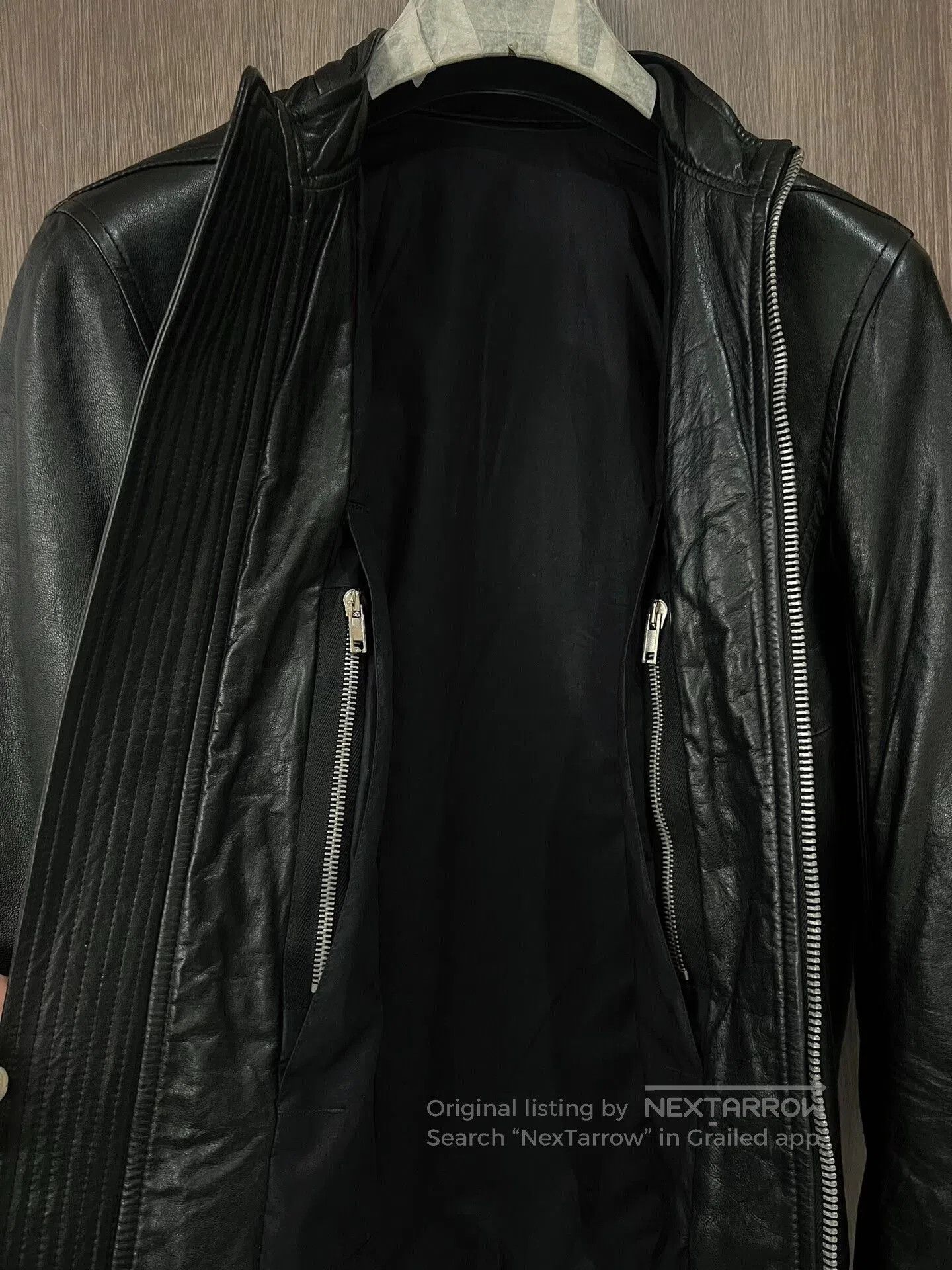 Rick Owens Rick Owens Black Leather Jacket. Size US M / EU 48-50 / 2 - 6 Thumbnail
